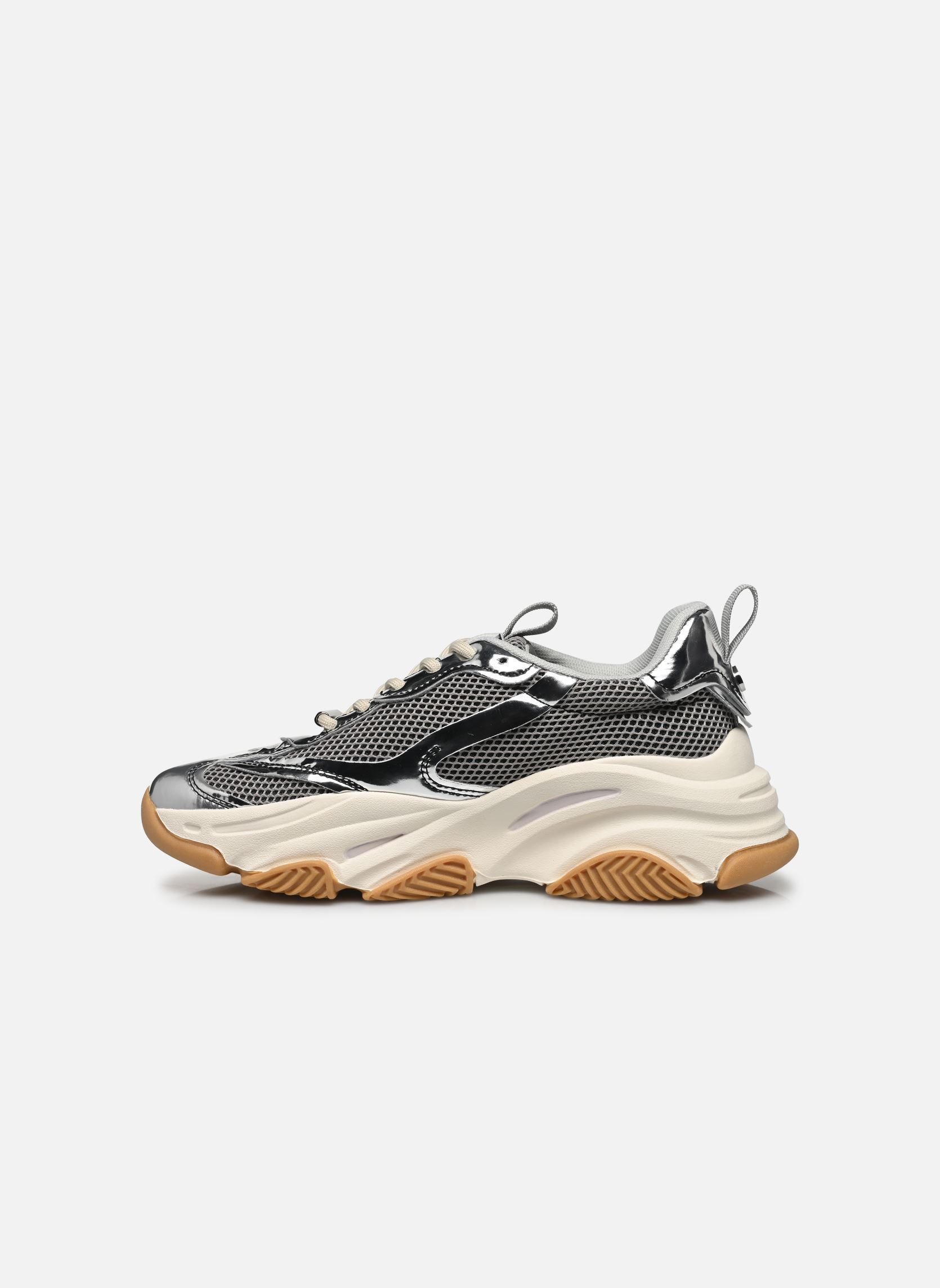 Baskets Possession-E femme argent Steve Madden Baskets Possession-E femme argent SILVER / BLACK