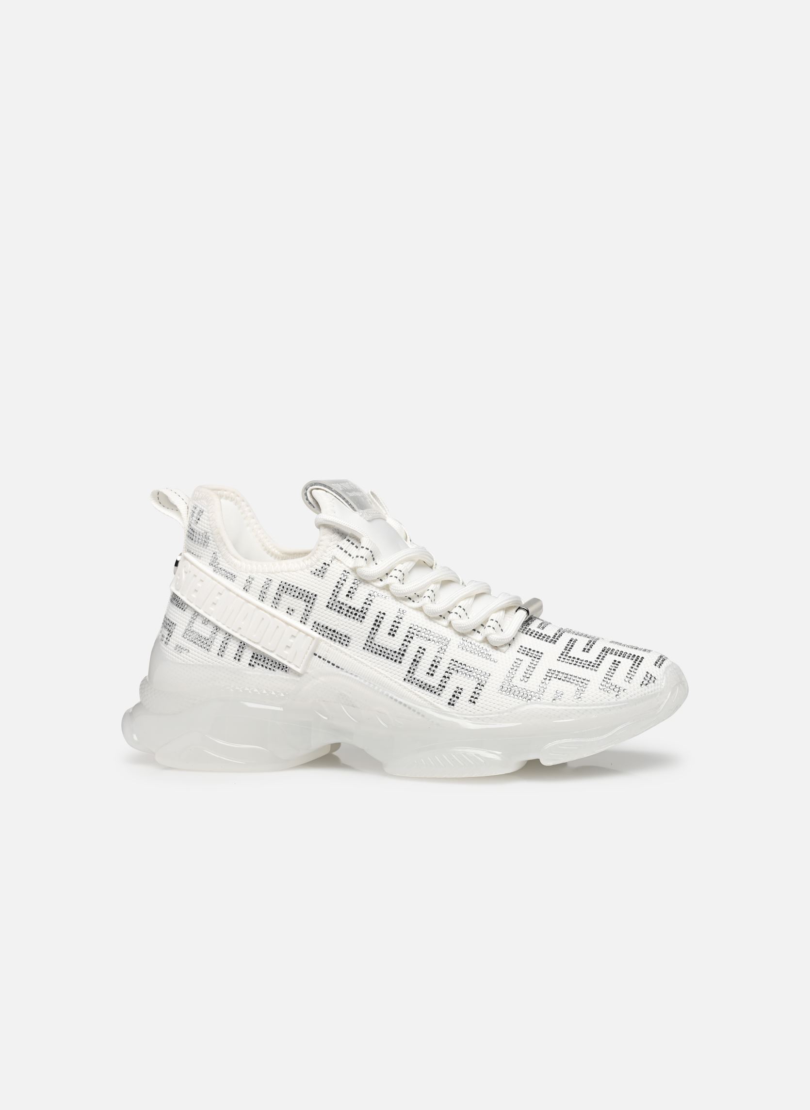 Sneakers Maxout dames wit Steve Madden Sneakers Maxout dames wit White