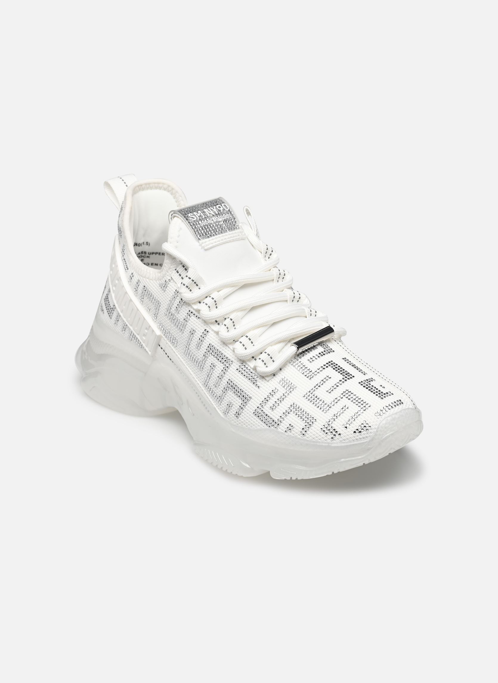 Sneakers Maxout dames wit Steve Madden Sneakers Maxout dames wit White