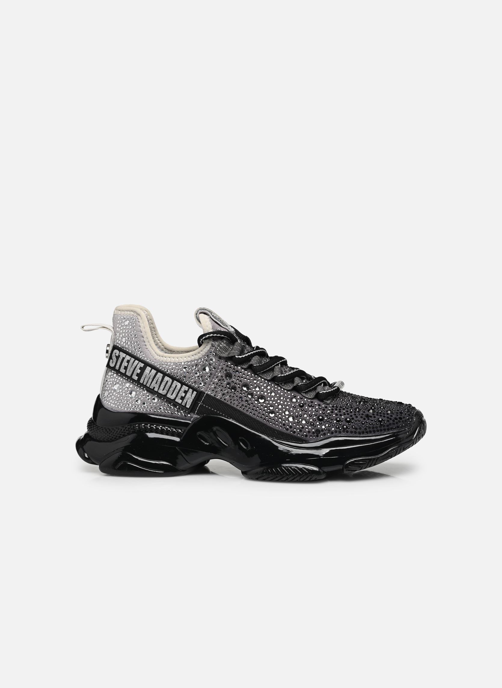 Niedrige Sneaker Mistica damen schwarz Steve Madden Niedrige Sneaker Mistica damen schwarz BLACK/SILVER