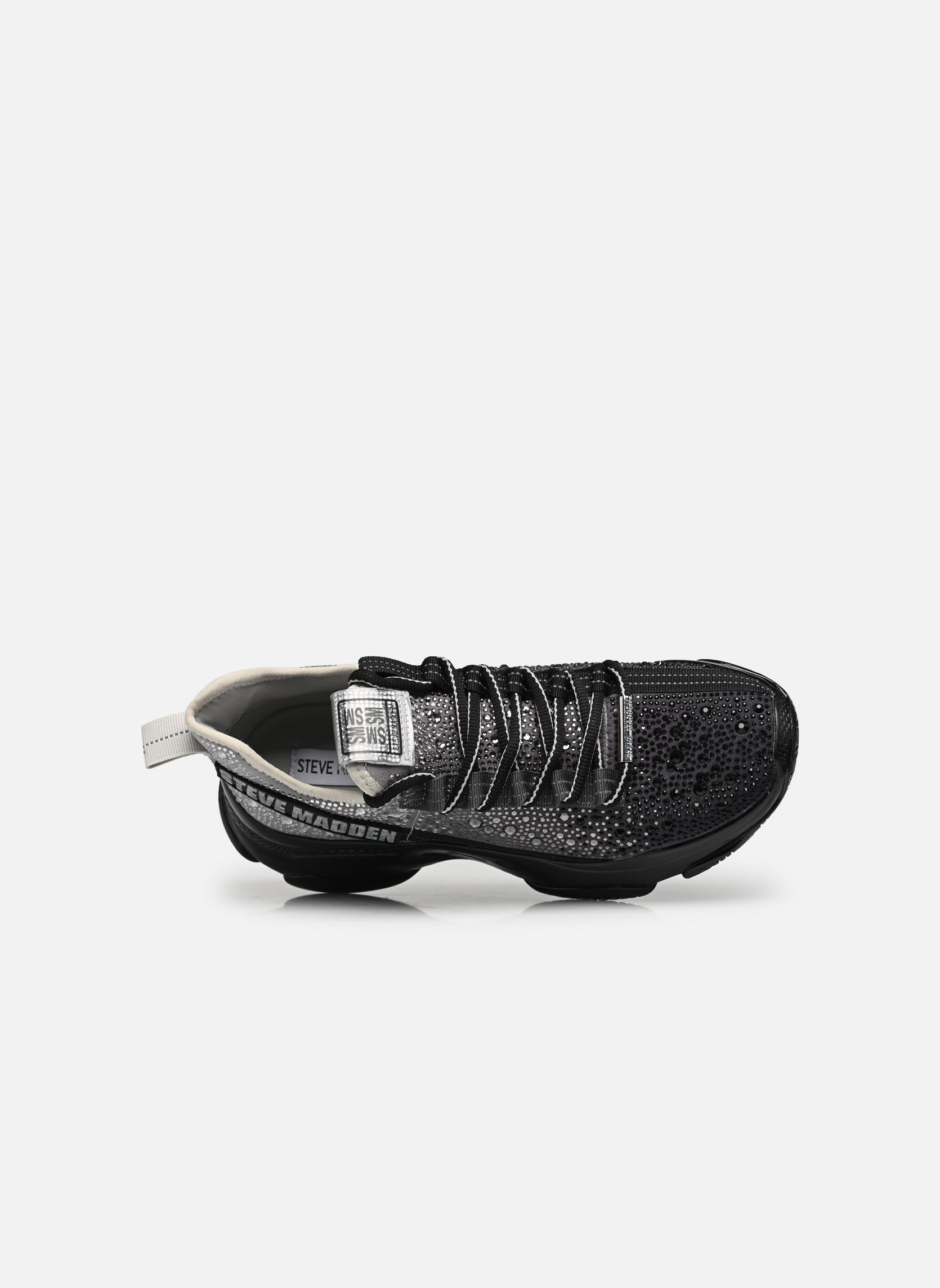 Niedrige Sneaker Mistica damen schwarz Steve Madden Niedrige Sneaker Mistica damen schwarz BLACK/SILVER