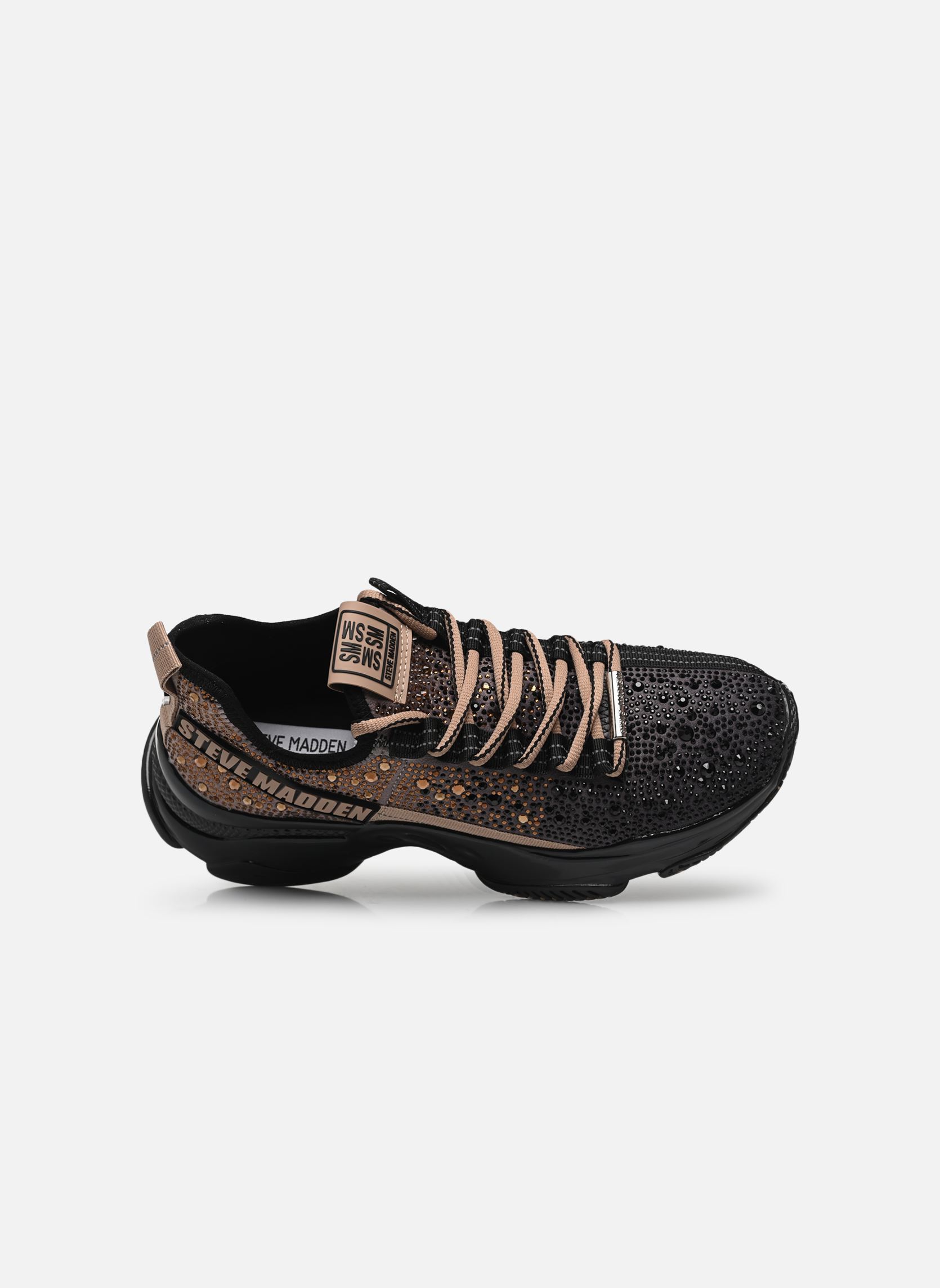 Niedrige Sneaker Mistica damen mehrfarbig Steve Madden Niedrige Sneaker Mistica damen mehrfarbig BRONZE GOLD / BLACK