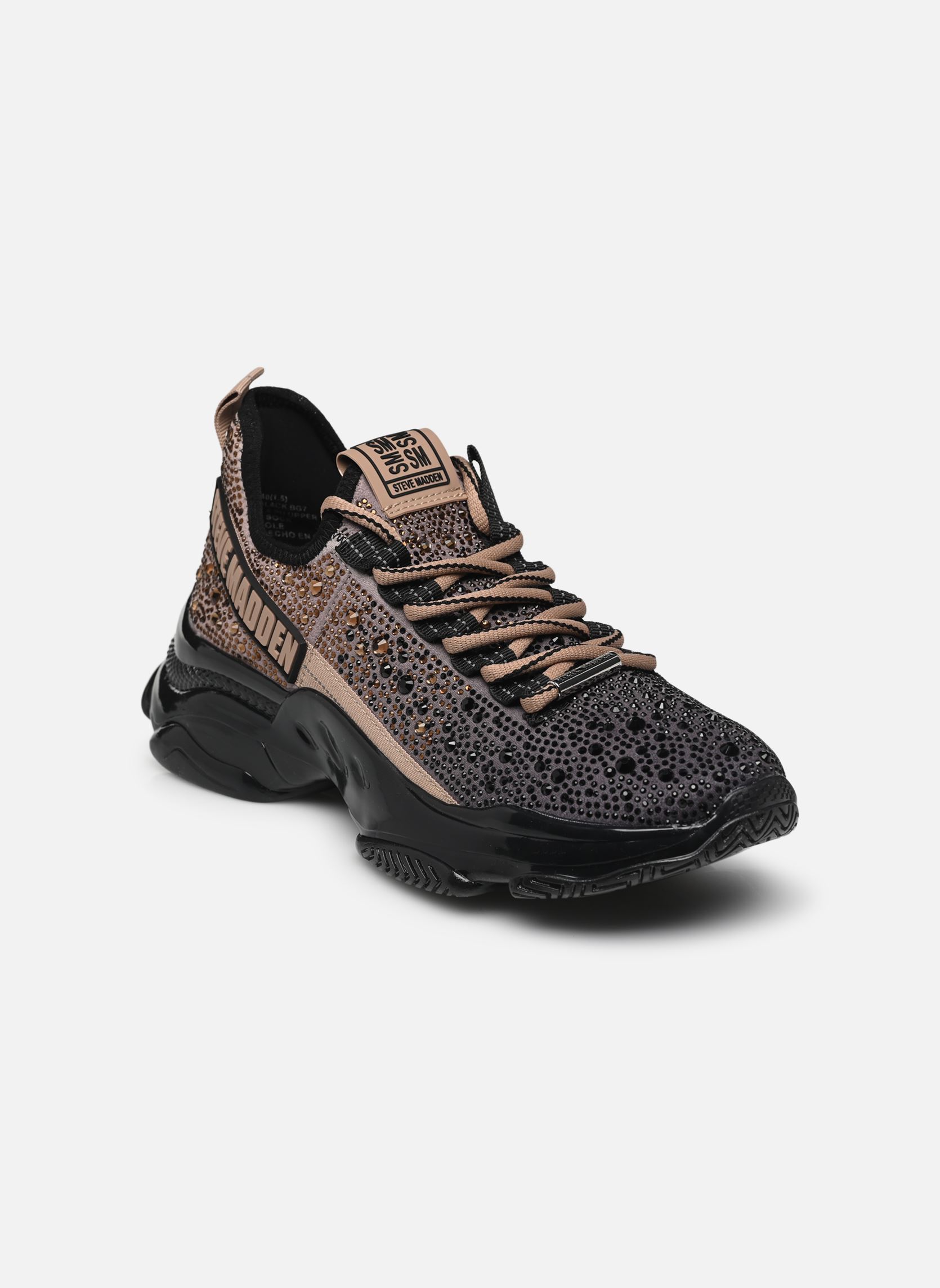 Niedrige Sneaker Mistica damen mehrfarbig Steve Madden Niedrige Sneaker Mistica damen mehrfarbig BRONZE GOLD / BLACK