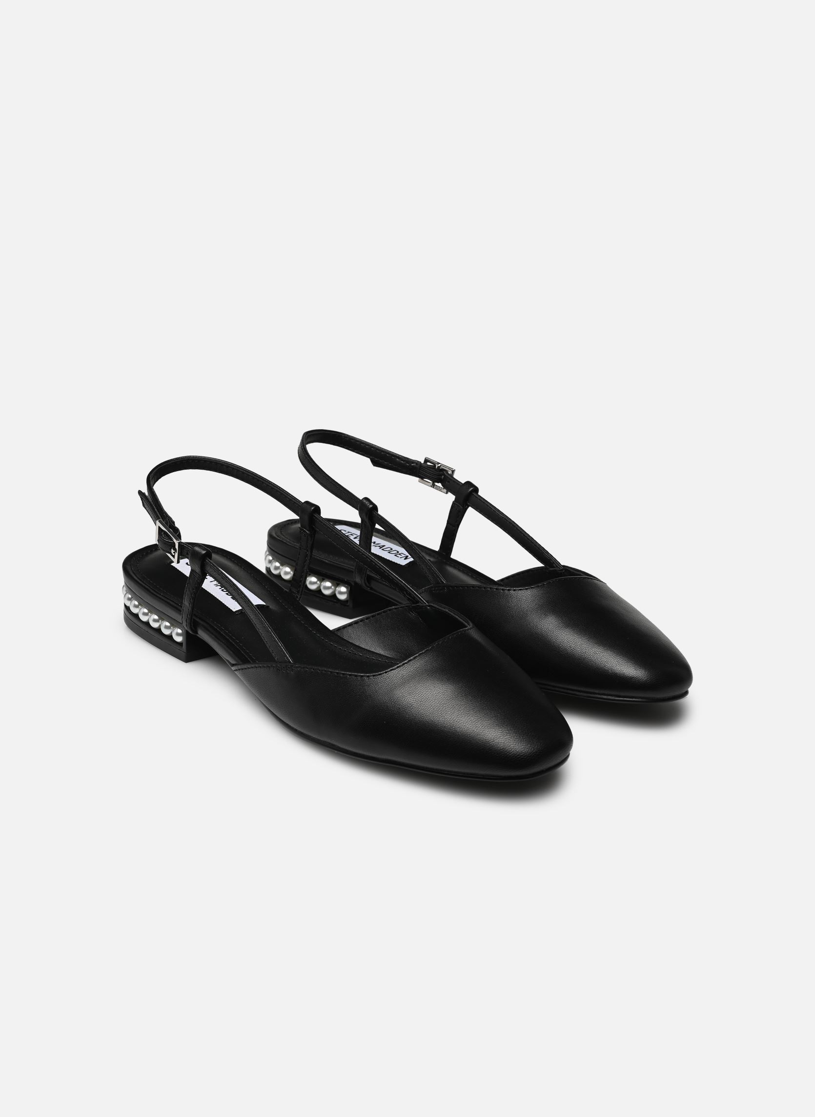 Klassieke ballerina's Beloved dames zwart Steve Madden Klassieke ballerina's Beloved dames zwart Black leather