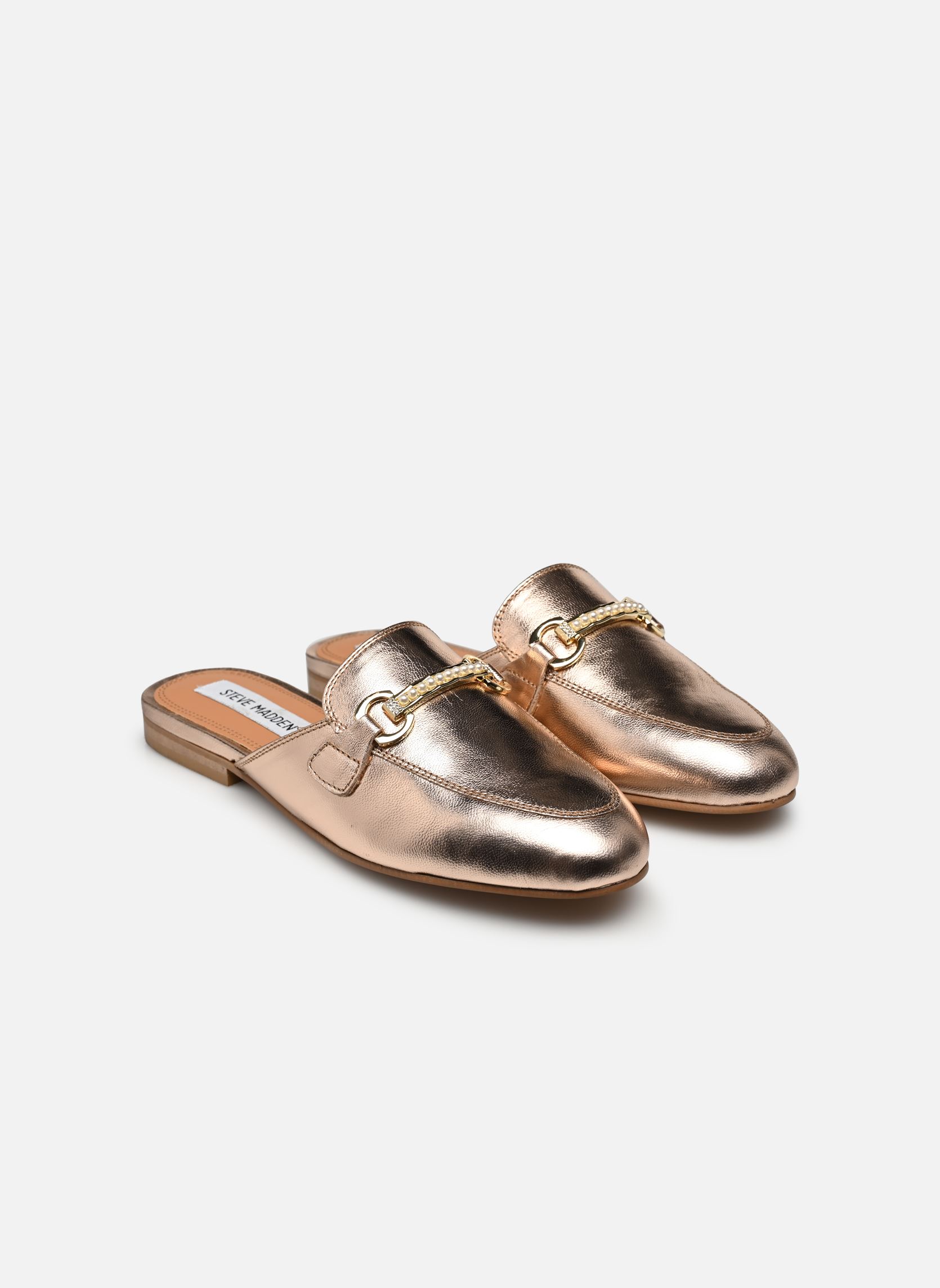 Pantoletten und Clogs Cleodora damen silber Steve Madden Pantoletten und Clogs Cleodora damen silber ROSE GOLD LEATHER