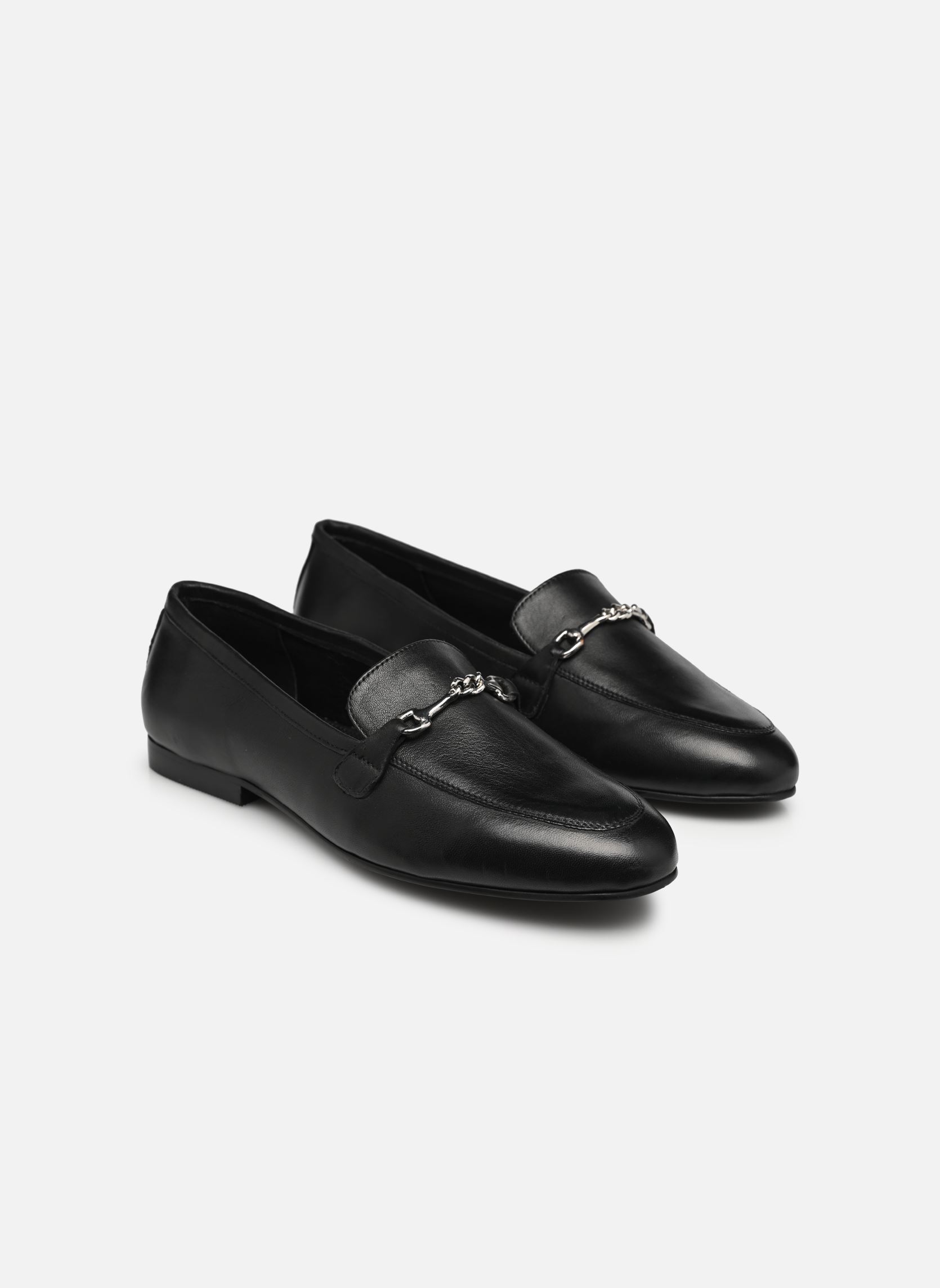 Mocassins Catareena femme noir Steve Madden Mocassins Catareena femme noir Black leather