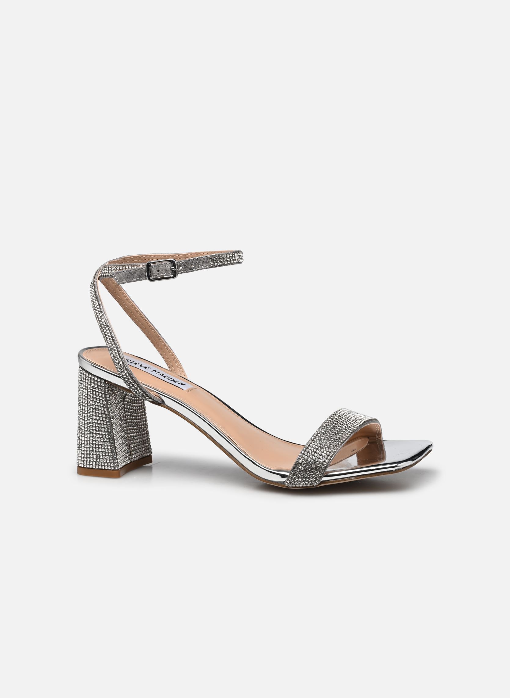 Sandalen Luxe-R dames zilver Steve Madden Sandalen Luxe-R dames zilver Crystal