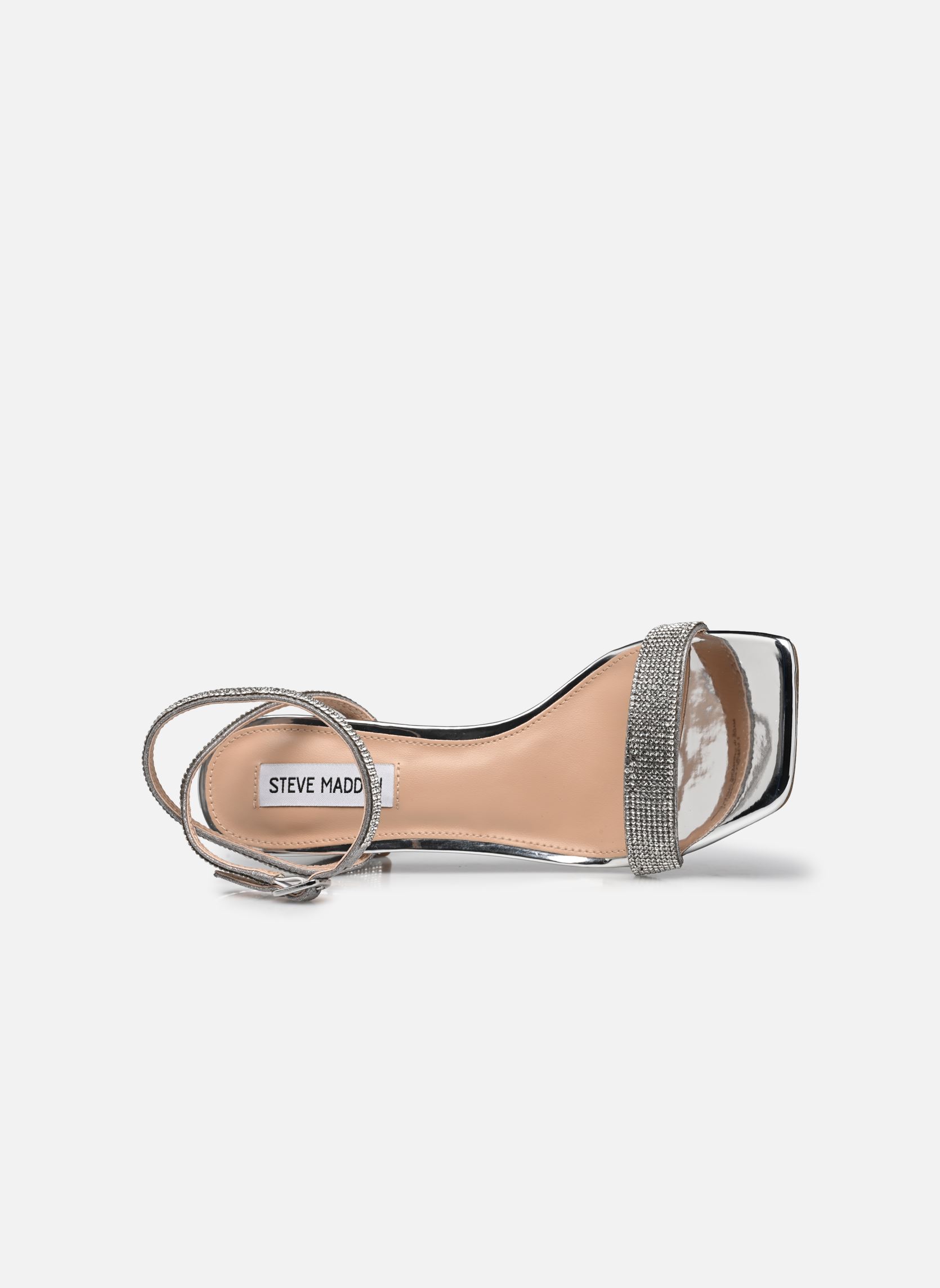 Sandalen Luxe-R dames zilver Steve Madden Sandalen Luxe-R dames zilver Crystal