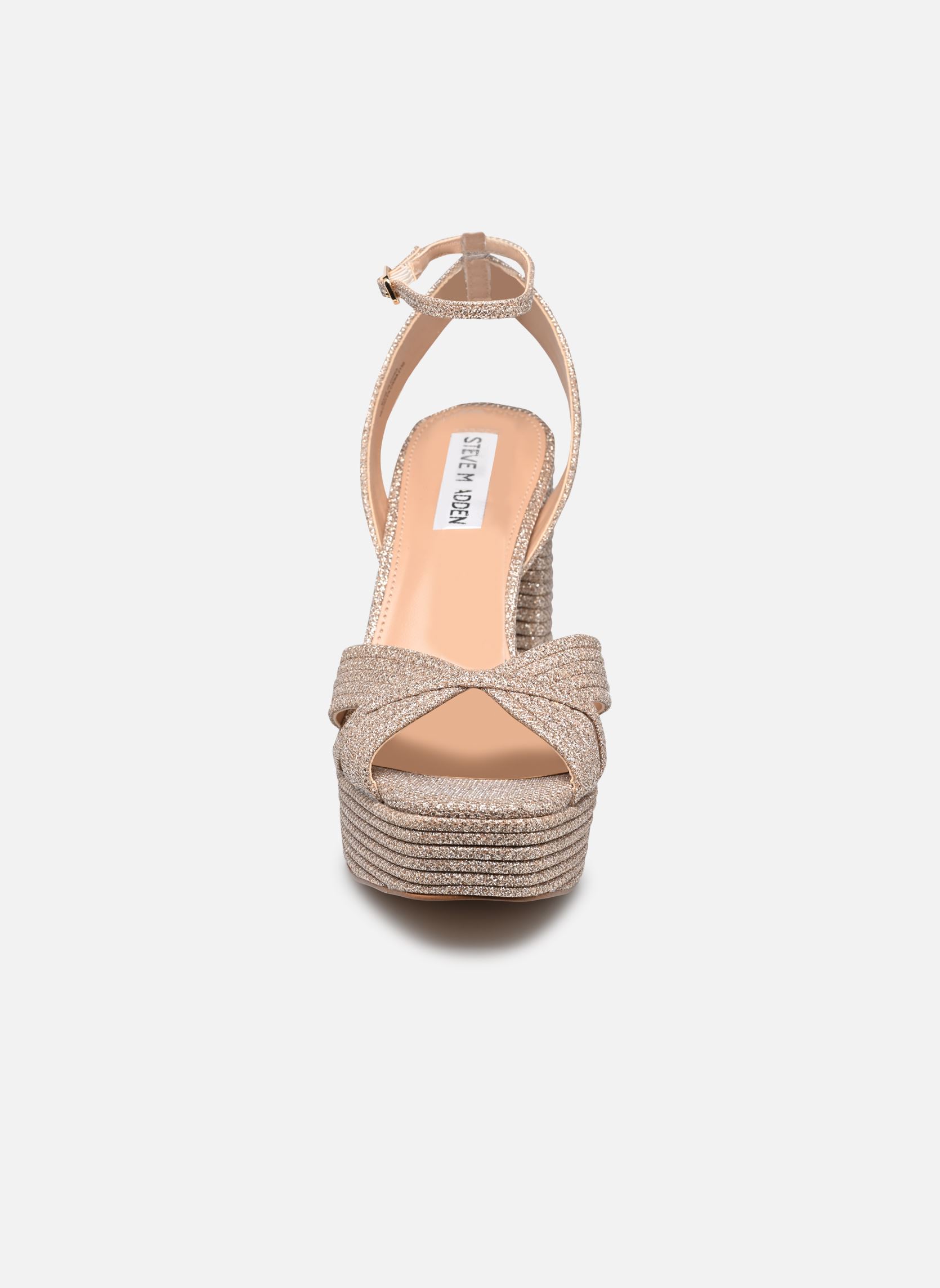 Sandales Laurel femme or et bronze Steve Madden Sandales Laurel femme or et bronze Gold glitter