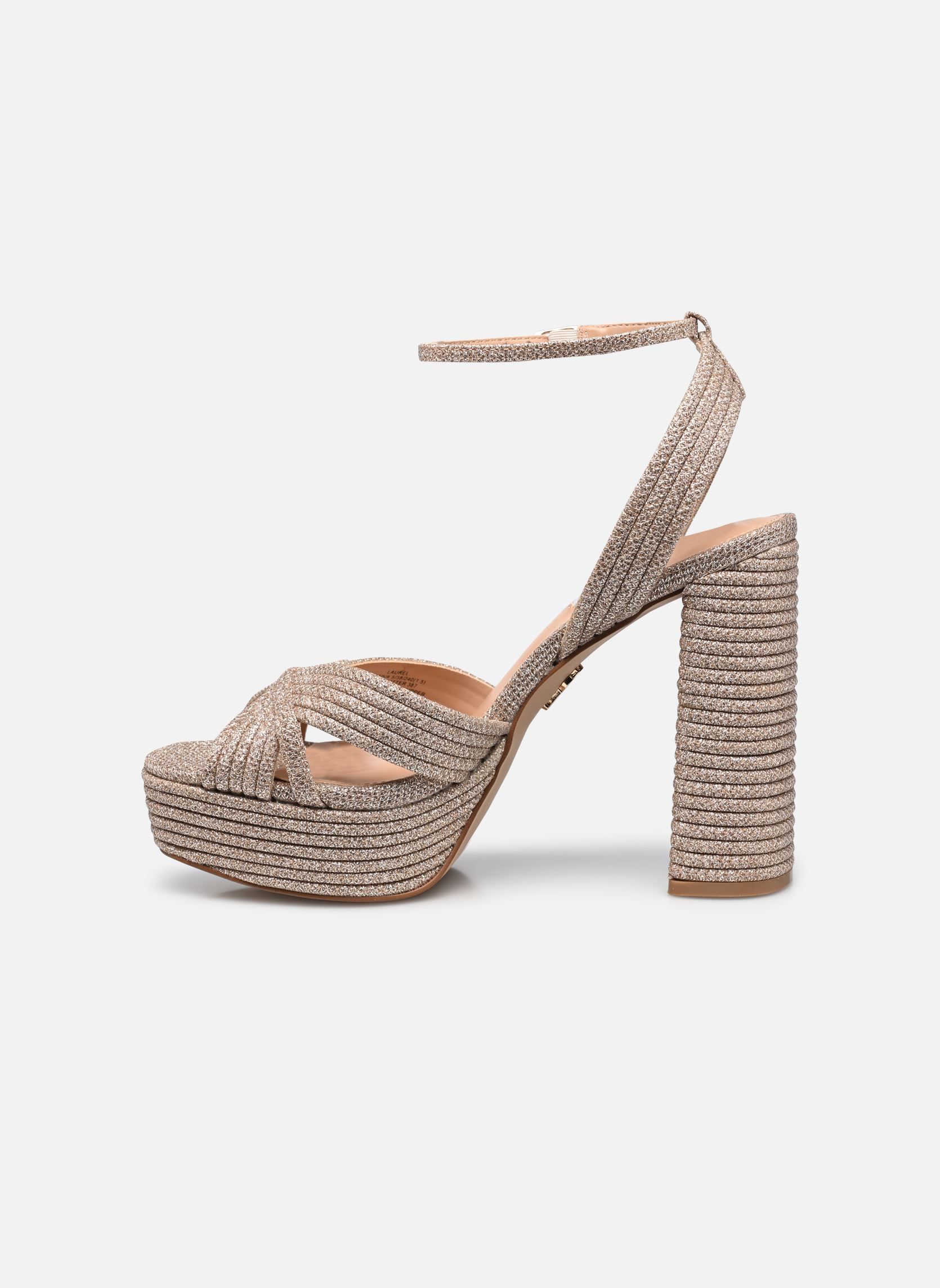 Sandales Laurel femme or et bronze Steve Madden Sandales Laurel femme or et bronze Gold glitter