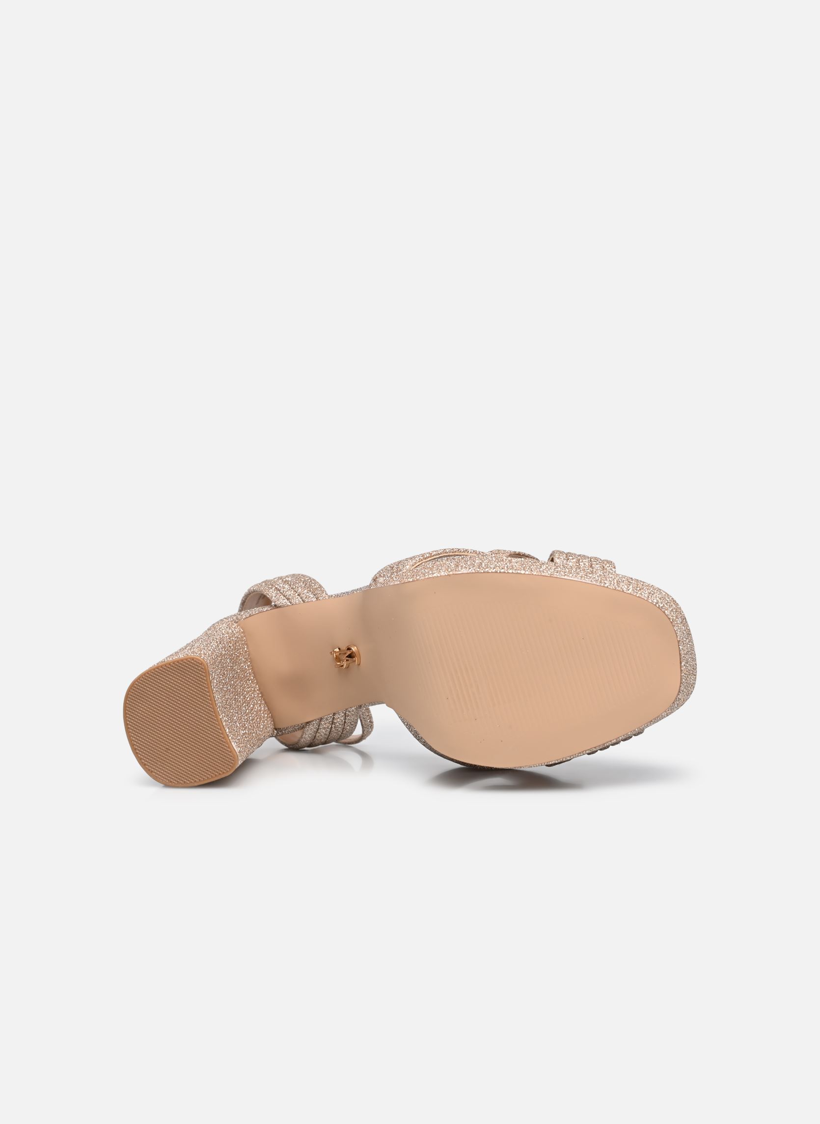 Sandales Laurel femme or et bronze Steve Madden Sandales Laurel femme or et bronze Gold glitter