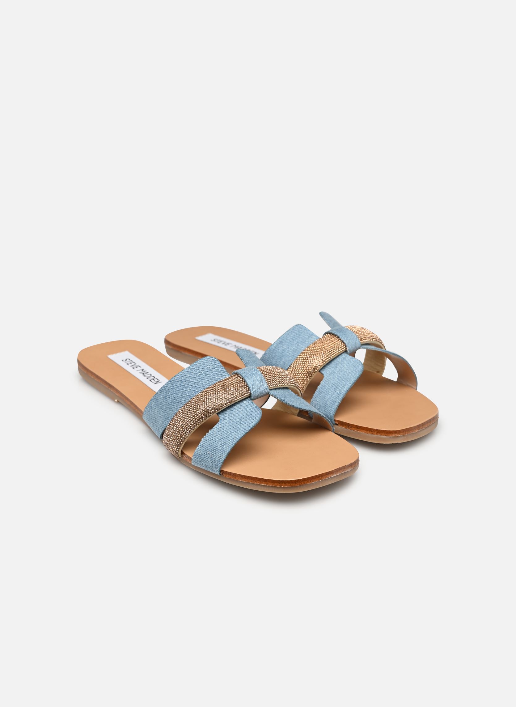 Pantoletten und Clogs Edriah damen blau Steve Madden Pantoletten und Clogs Edriah damen blau Denim Mult