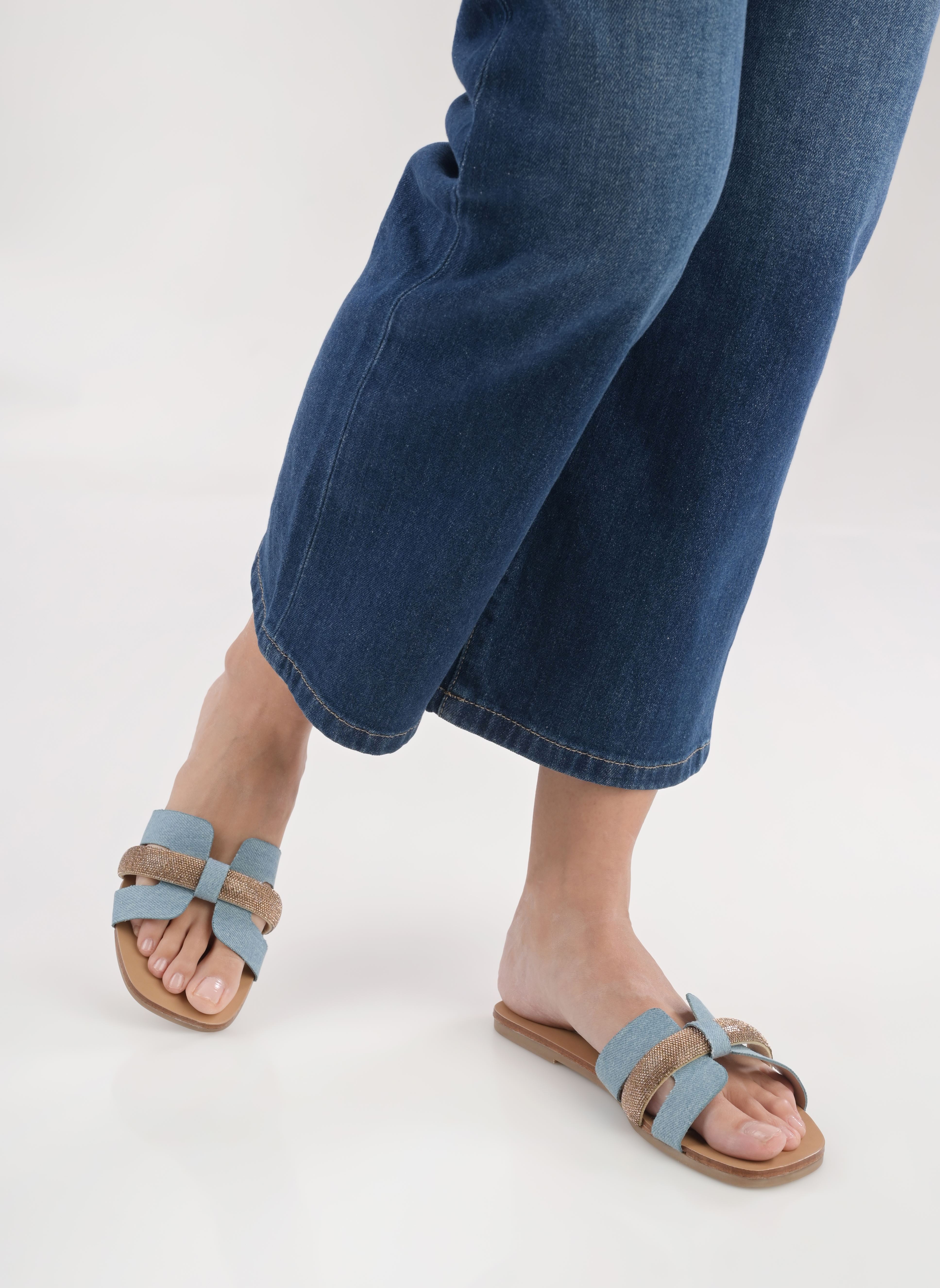 Pantoletten und Clogs Edriah damen blau Steve Madden Pantoletten und Clogs Edriah damen blau Denim Mult