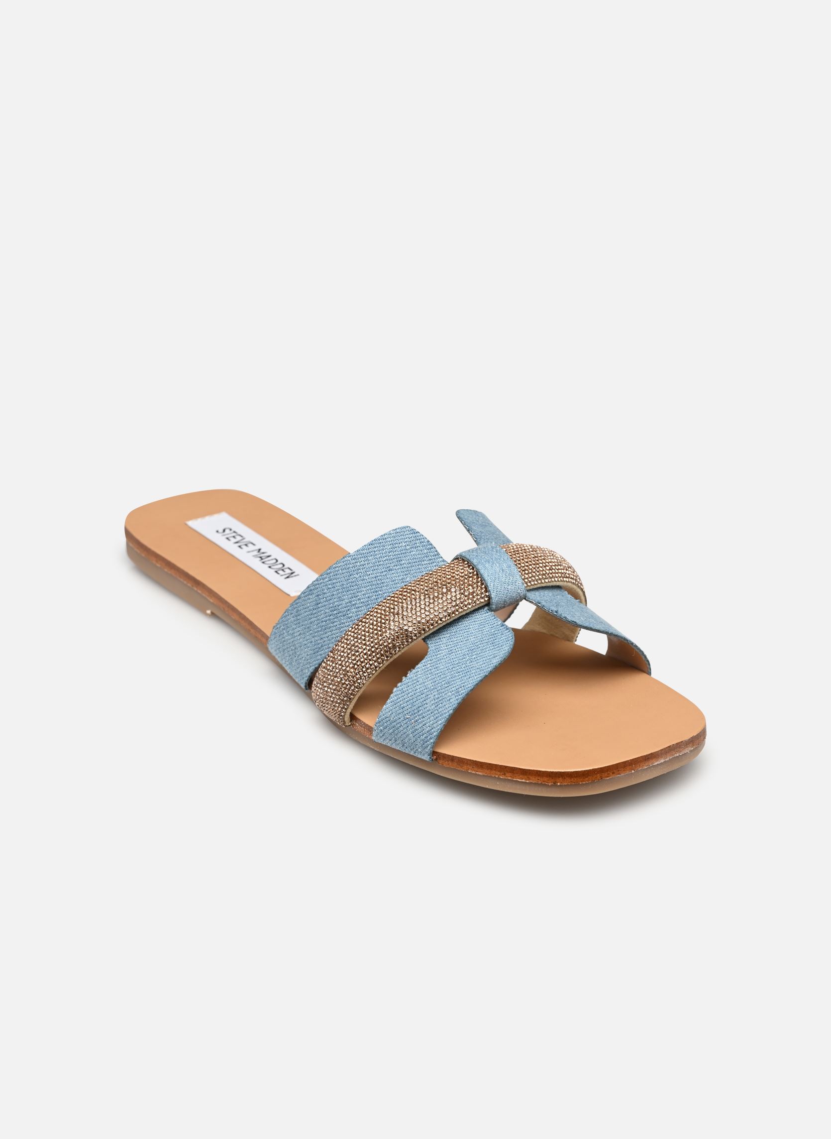 Pantoletten und Clogs Edriah damen blau Steve Madden Pantoletten und Clogs Edriah damen blau Denim Mult