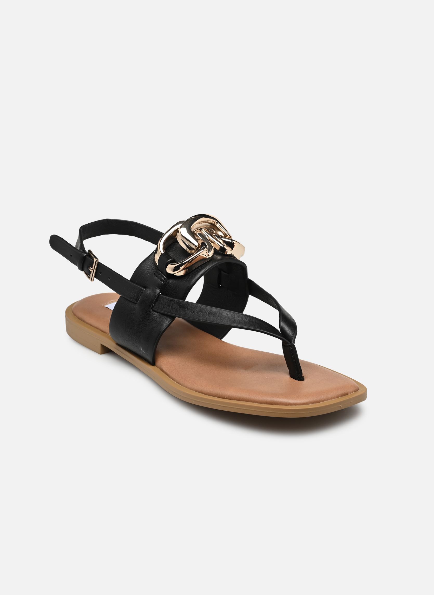 Sandalias planas Genie mujer negro Steve Madden Sandalias planas Genie mujer negro Black