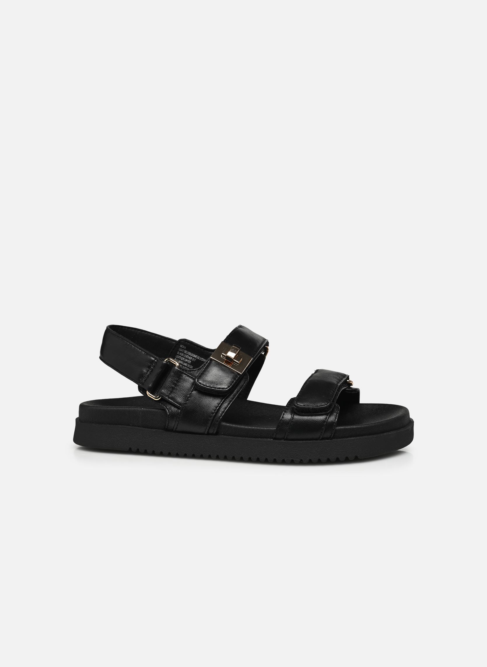 Flache Sandalen Mona damen schwarz Steve Madden Flache Sandalen Mona damen schwarz Black leather