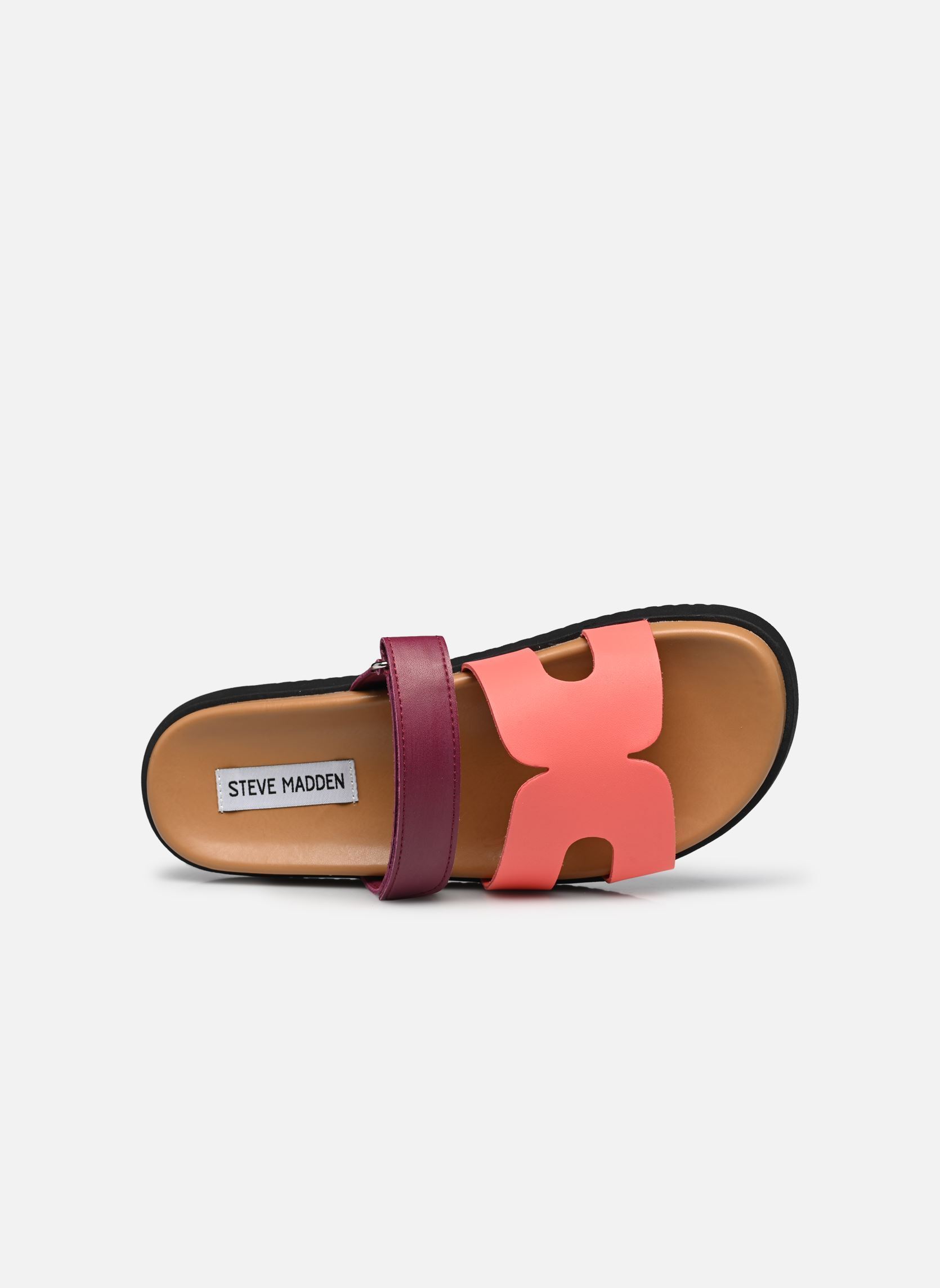 Zuecos y mules Missile mujer multicolor Steve Madden Zuecos y mules Missile mujer multicolor CORAL / PLUM