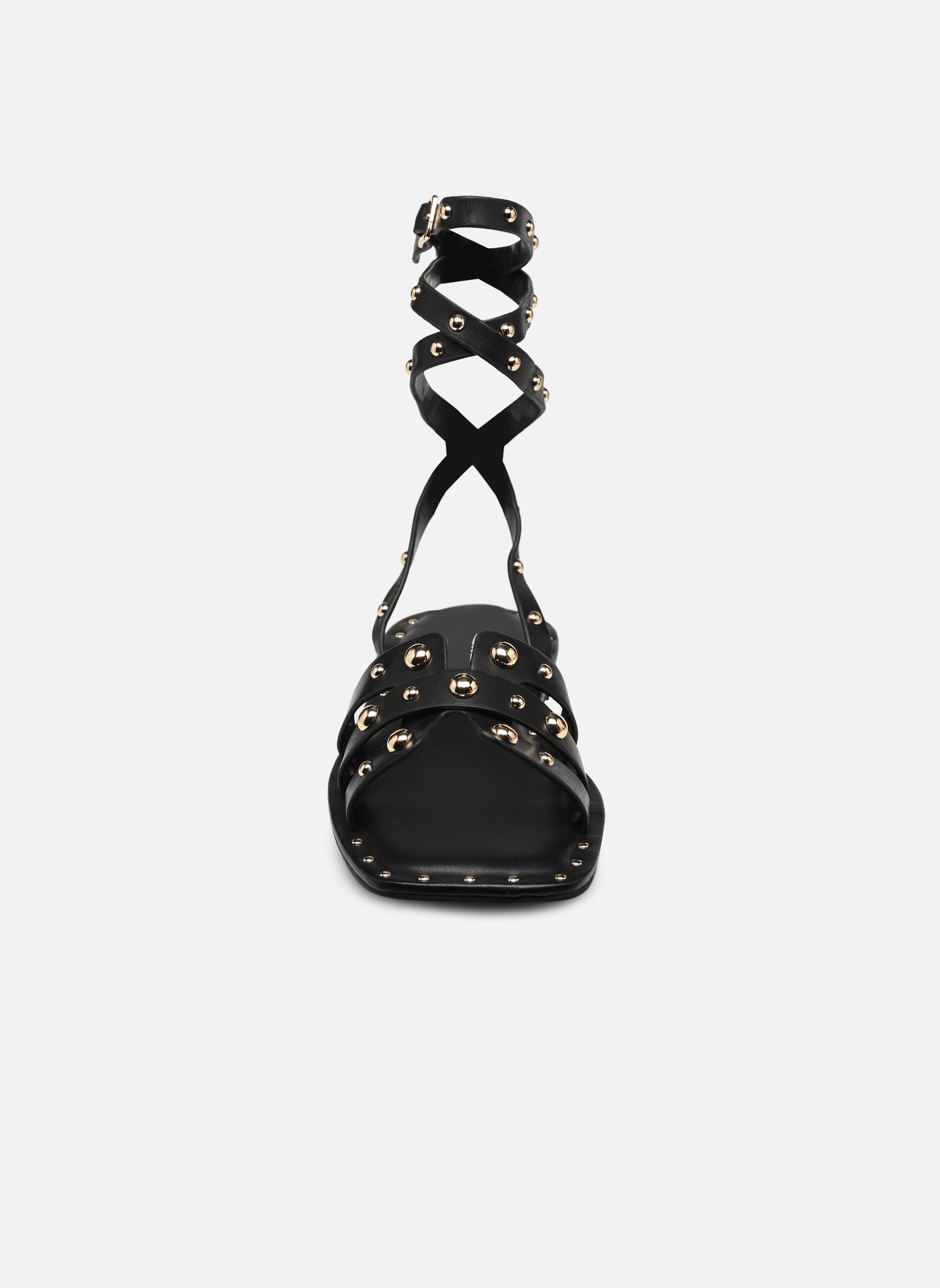 Flache Sandalen Trustee damen schwarz Steve Madden Flache Sandalen Trustee damen schwarz Black leather