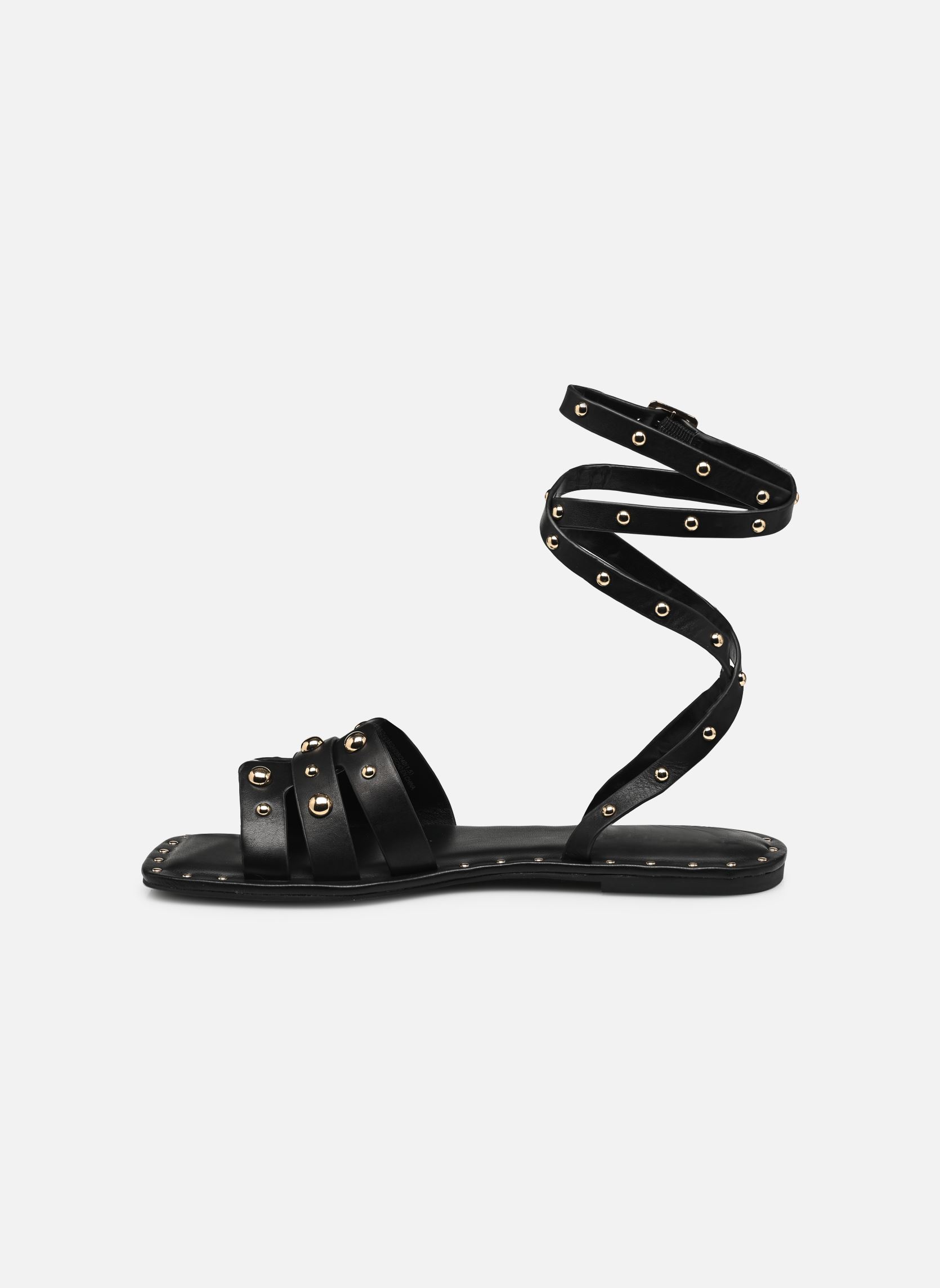 Flache Sandalen Trustee damen schwarz Steve Madden Flache Sandalen Trustee damen schwarz Black leather