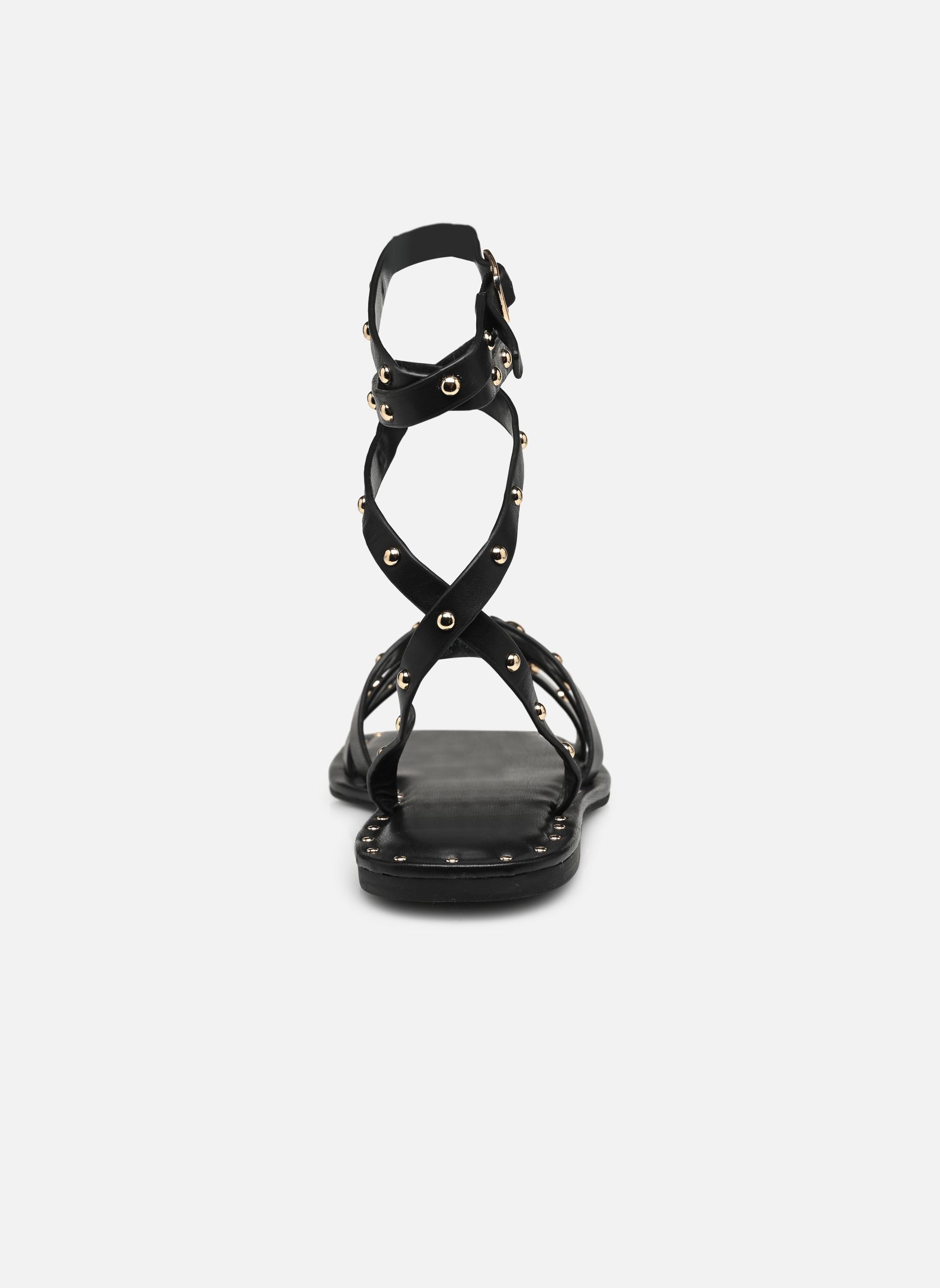 Flache Sandalen Trustee damen schwarz Steve Madden Flache Sandalen Trustee damen schwarz Black leather