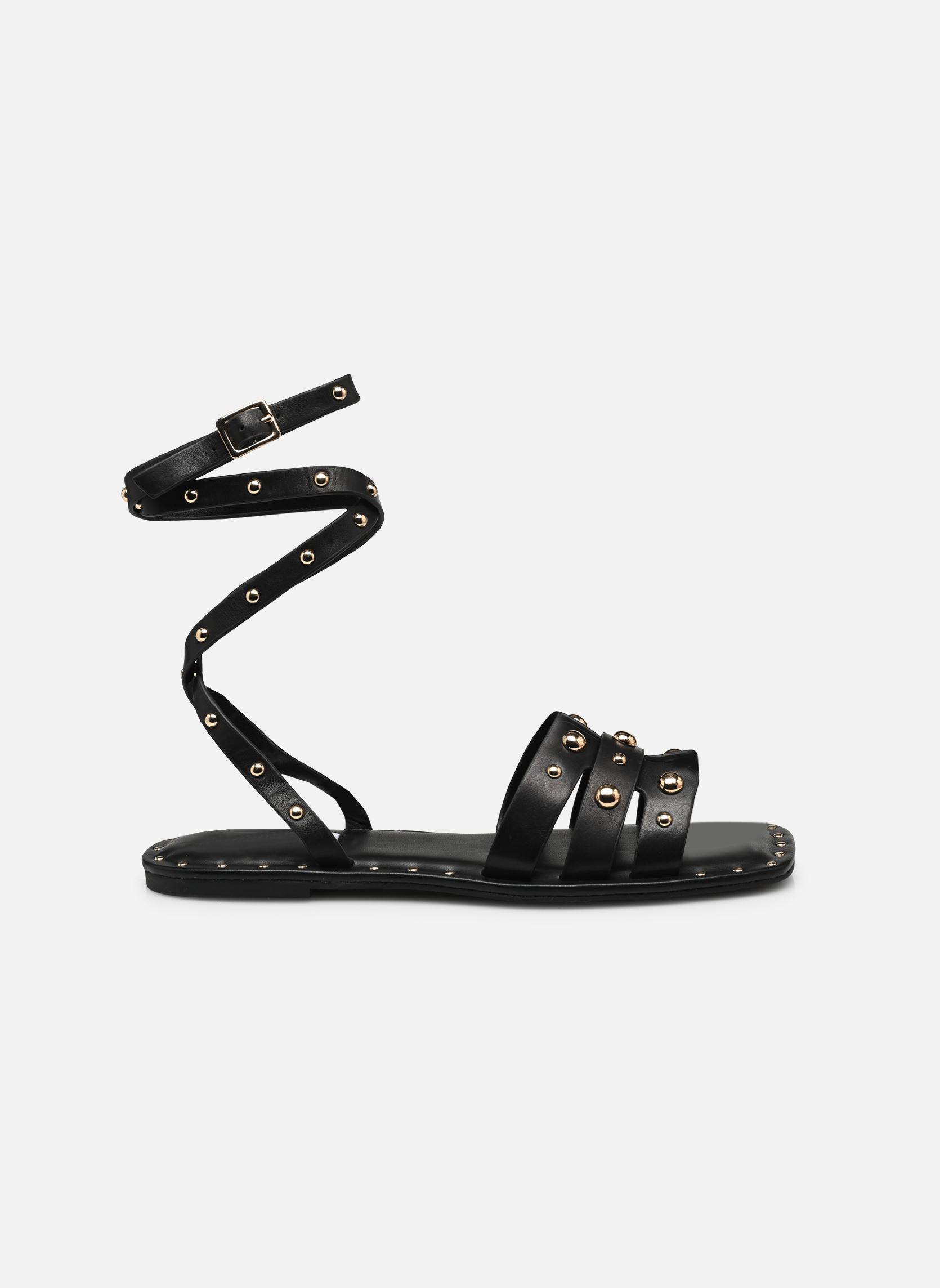 Flache Sandalen Trustee damen schwarz Steve Madden Flache Sandalen Trustee damen schwarz Black leather