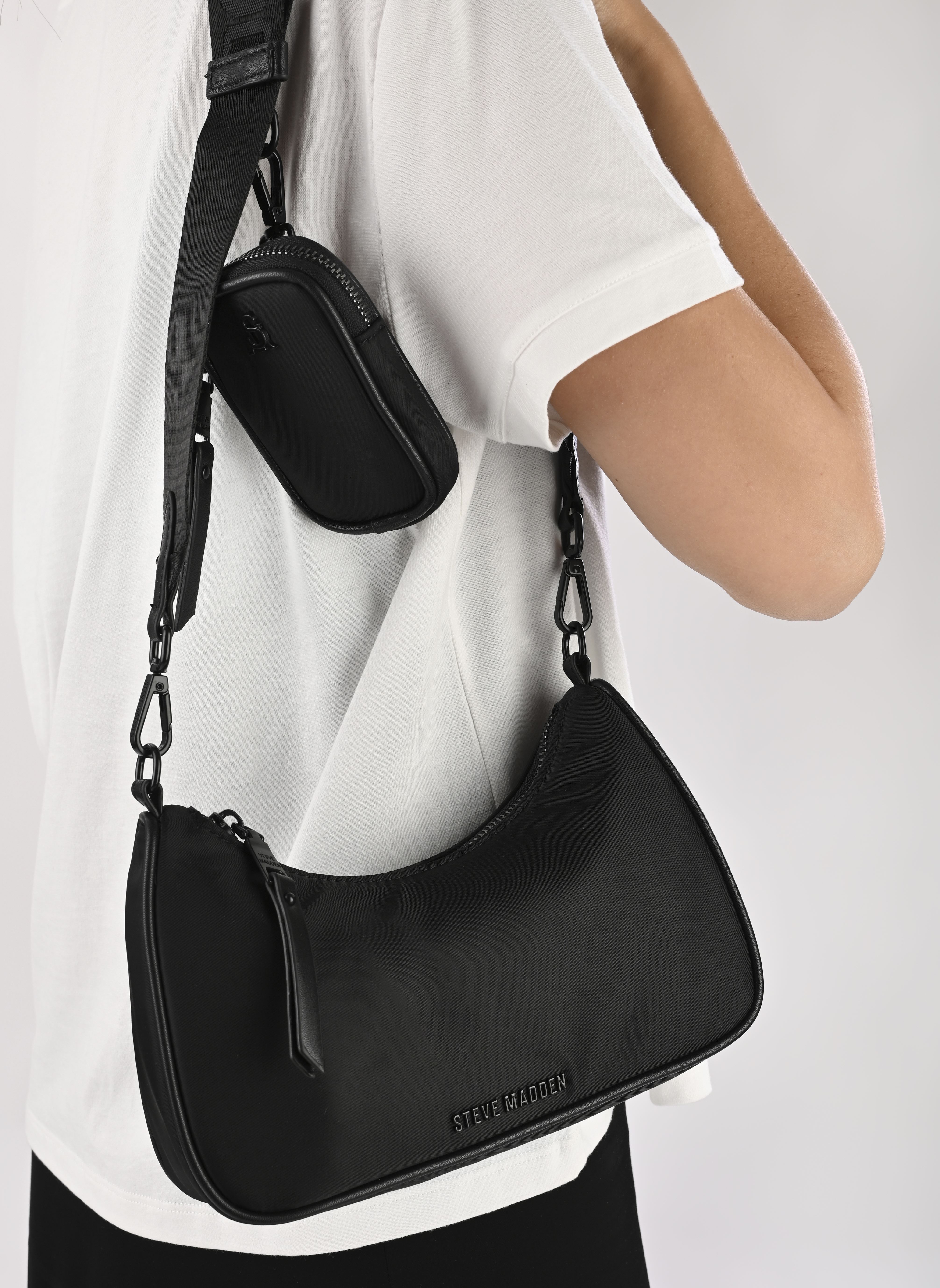 Sacs bandoulière Bvital-T femme noir Steve Madden Sacs bandoulière Bvital-T femme noir Black/black
