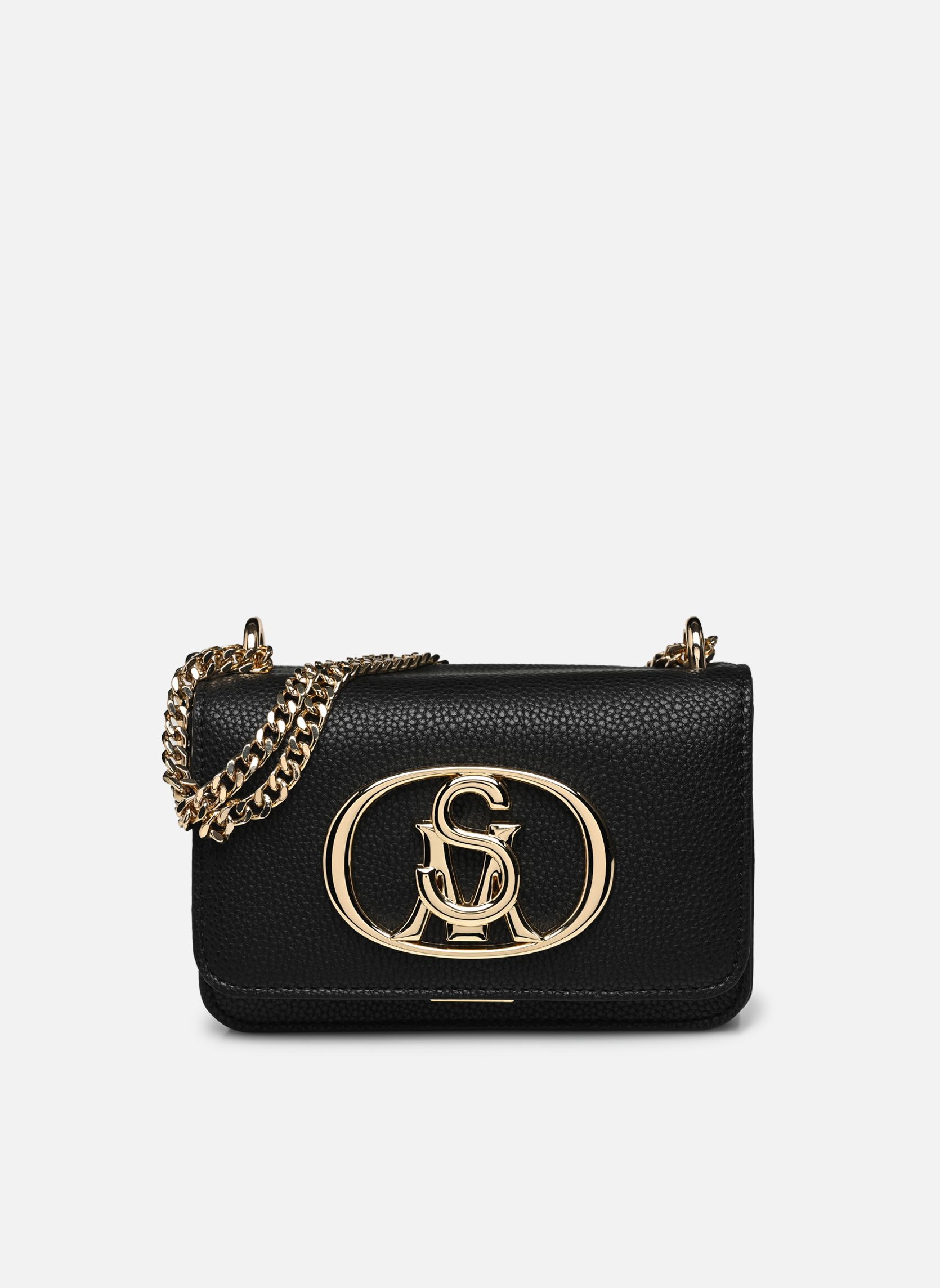 Sacs bandoulière Blyssa femme noir Steve Madden Sacs bandoulière Blyssa femme noir Black/gold