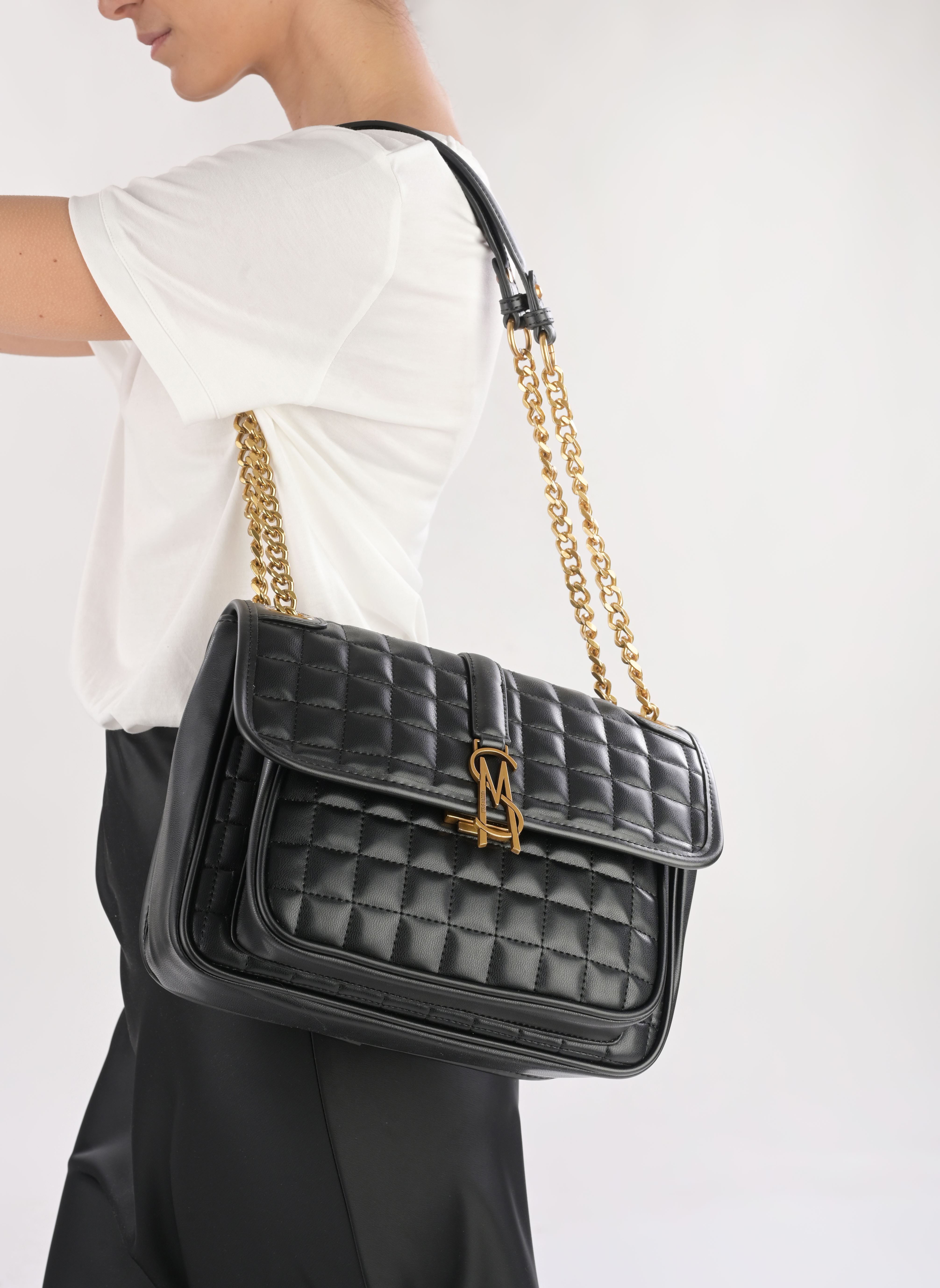 Bandolera Bmaysa mujer negro Steve Madden Bandolera Bmaysa mujer negro Black/gold