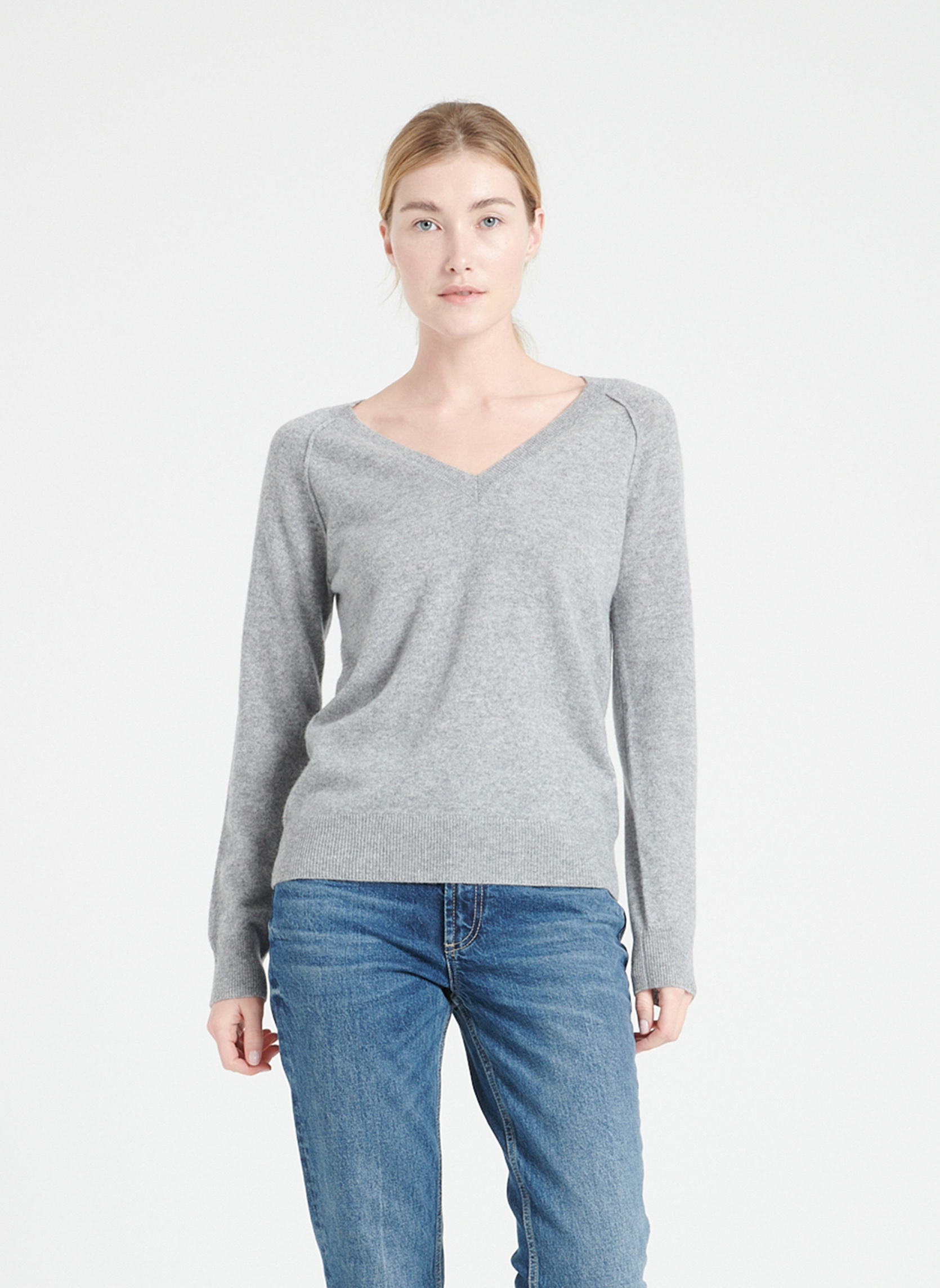 Pulls LILLY 6 femme gris Studio Cashmere8 Pulls LILLY 6 femme gris Gris clair