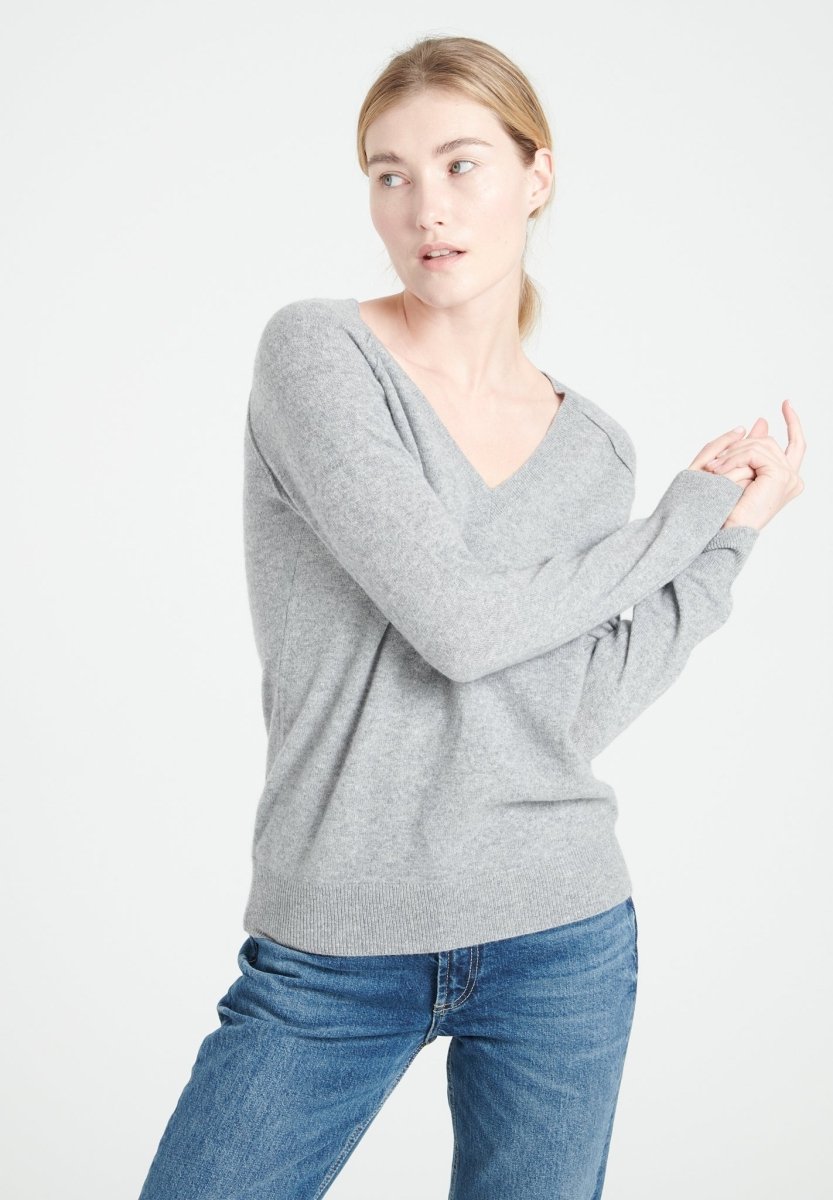 Pulls LILLY 6 femme gris Studio Cashmere8 Pulls LILLY 6 femme gris Gris clair
