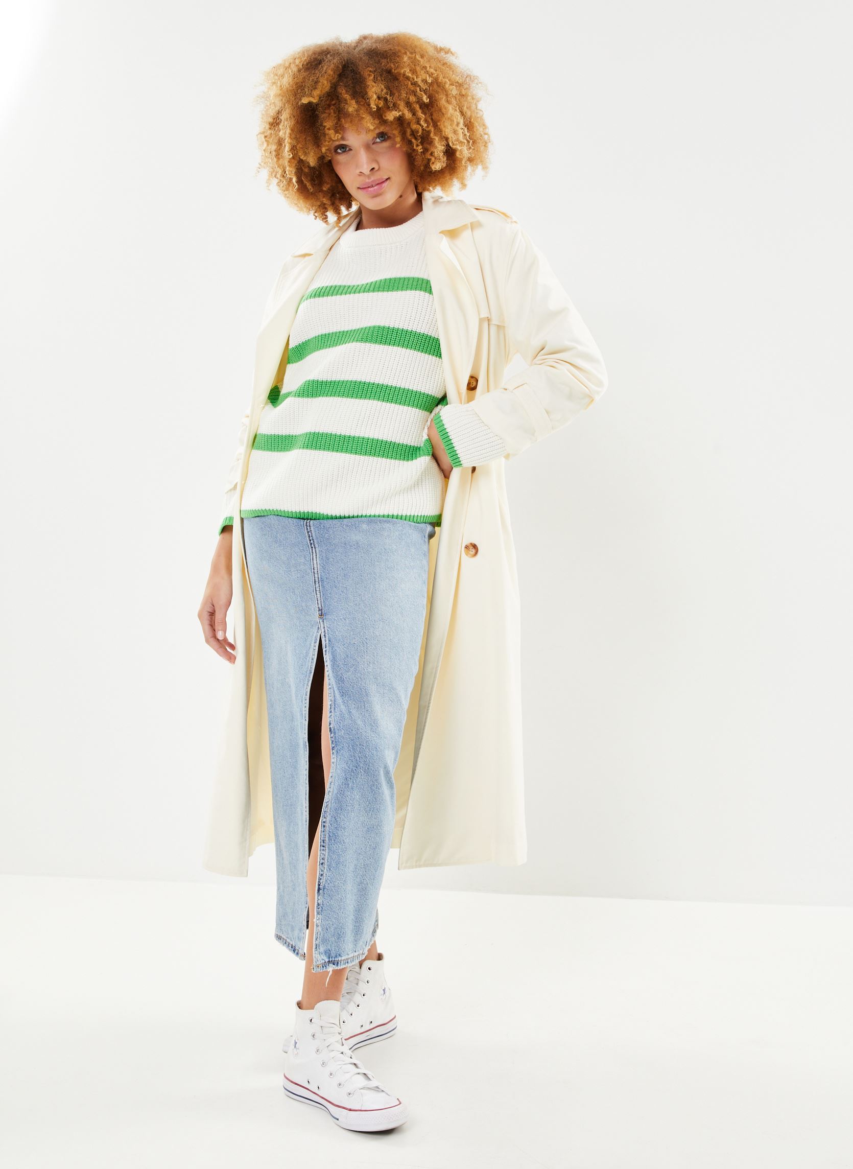 Jupes mi-longues Ankle Column Skirt femme bleu Levi's Jupes mi-longues Ankle Column Skirt femme bleu PLEASE HOLD
