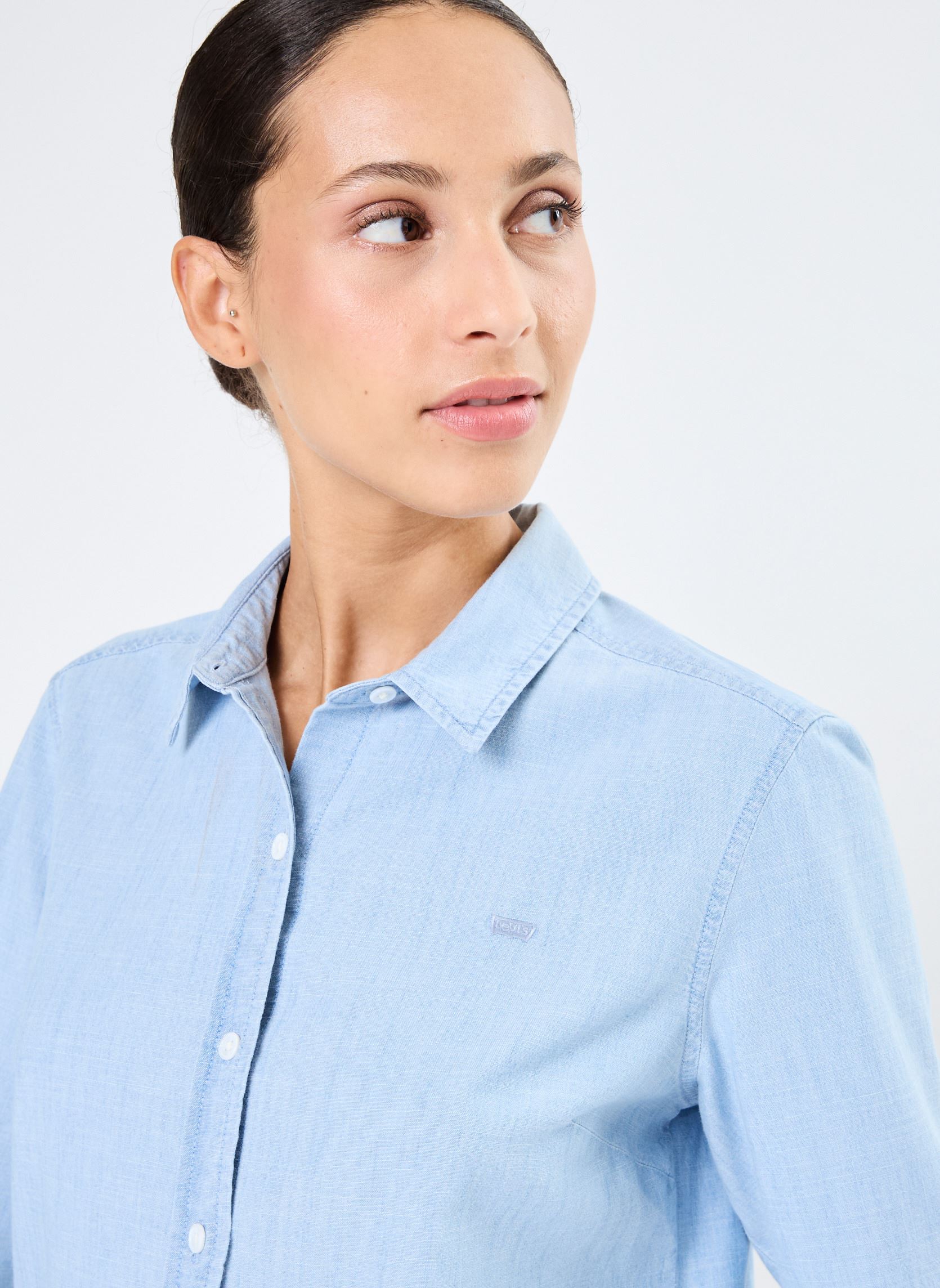 Camicie a maniche lunghe New Classic Fit Bw Shirt donna blu Levi's Camicie a maniche lunghe New Classic Fit Bw Shirt donna blu DAZED LIGHT STONE
