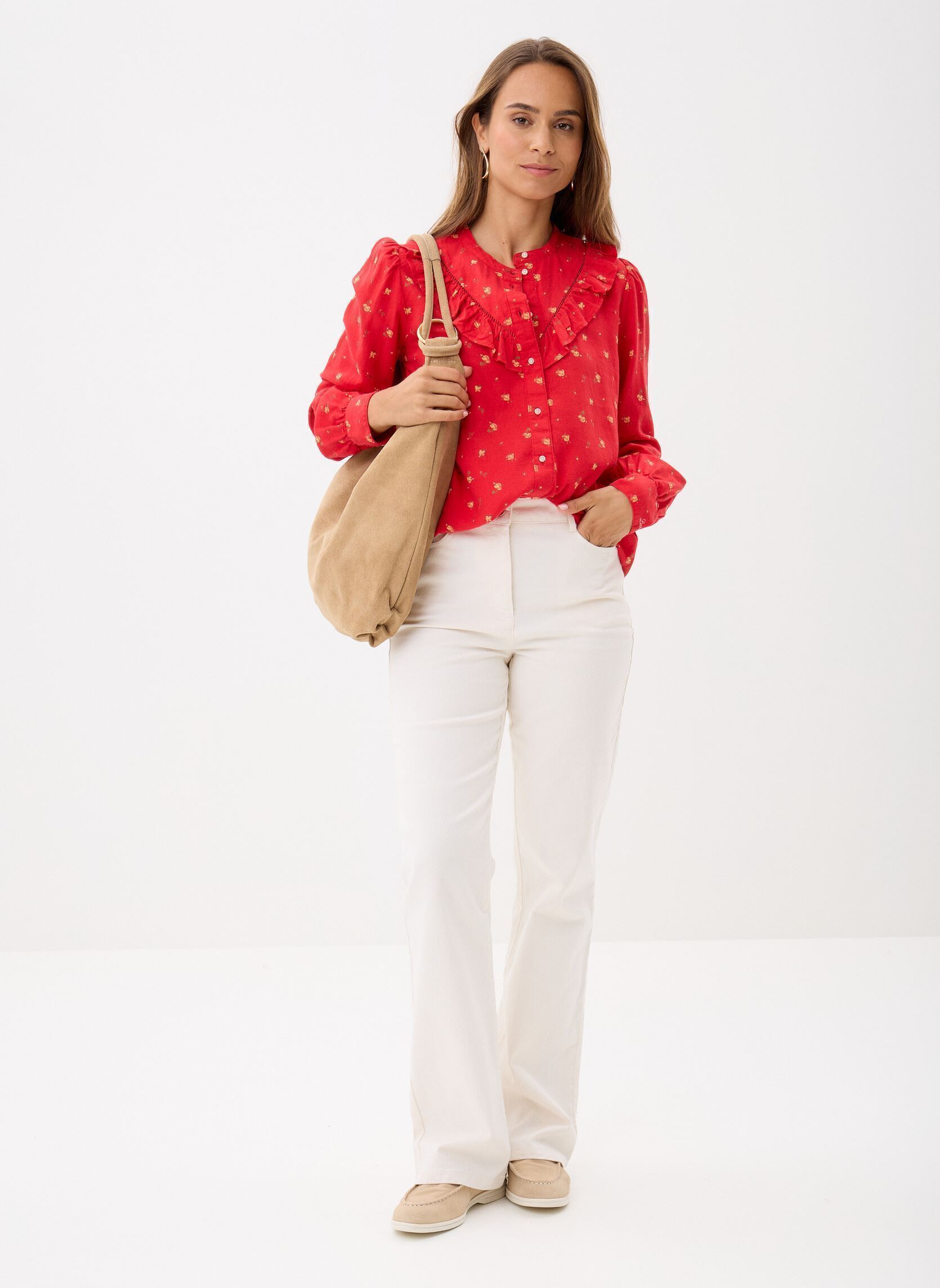 Blouses manches longues Carinna Blouse femme rouge Levi's Blouses manches longues Carinna Blouse femme rouge Nina Floral Script R