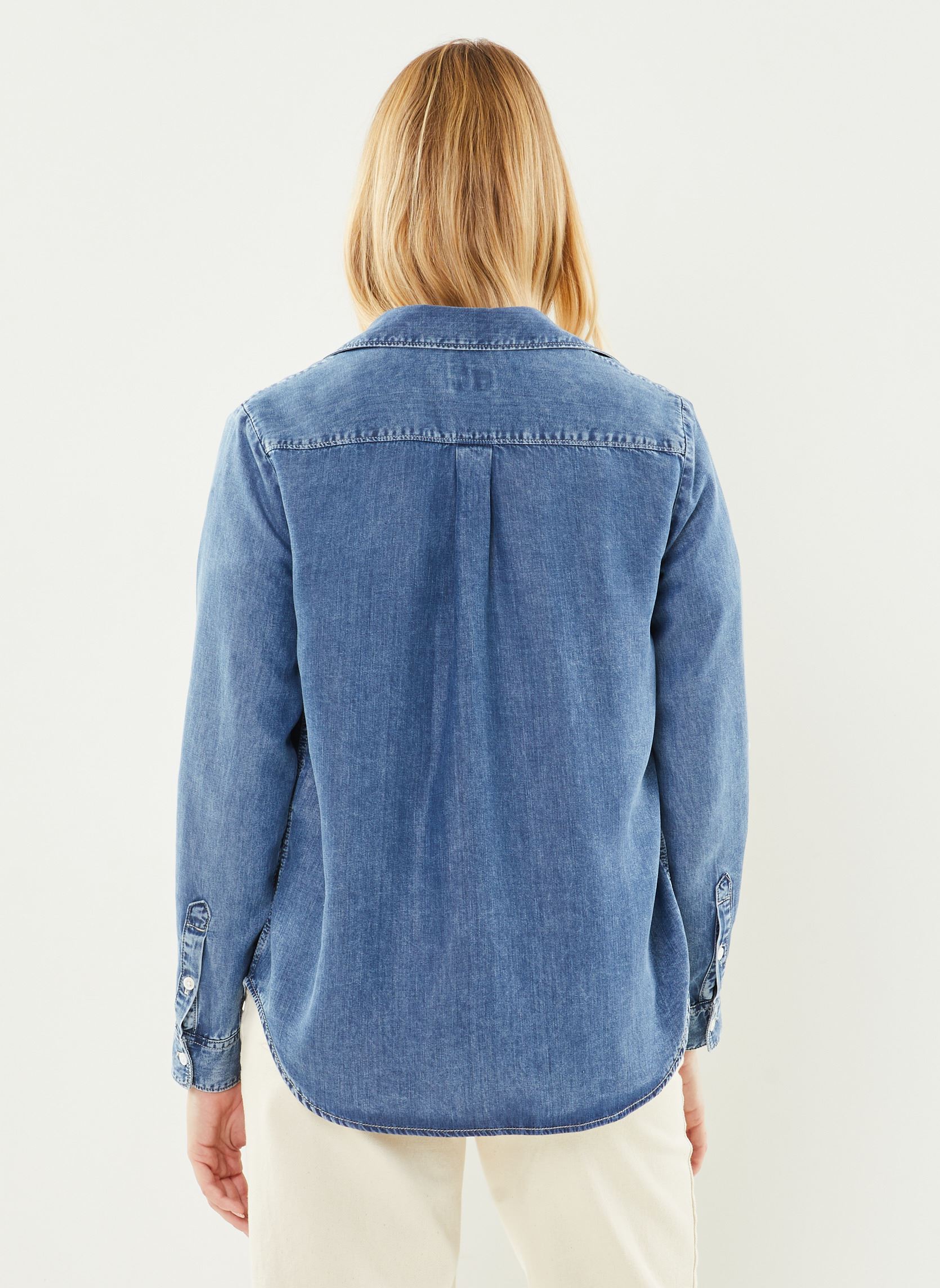 Langarm-Hemden Doreen Utility Shirt damen blau Levi's Langarm-Hemden Doreen Utility Shirt damen blau In Patches 2