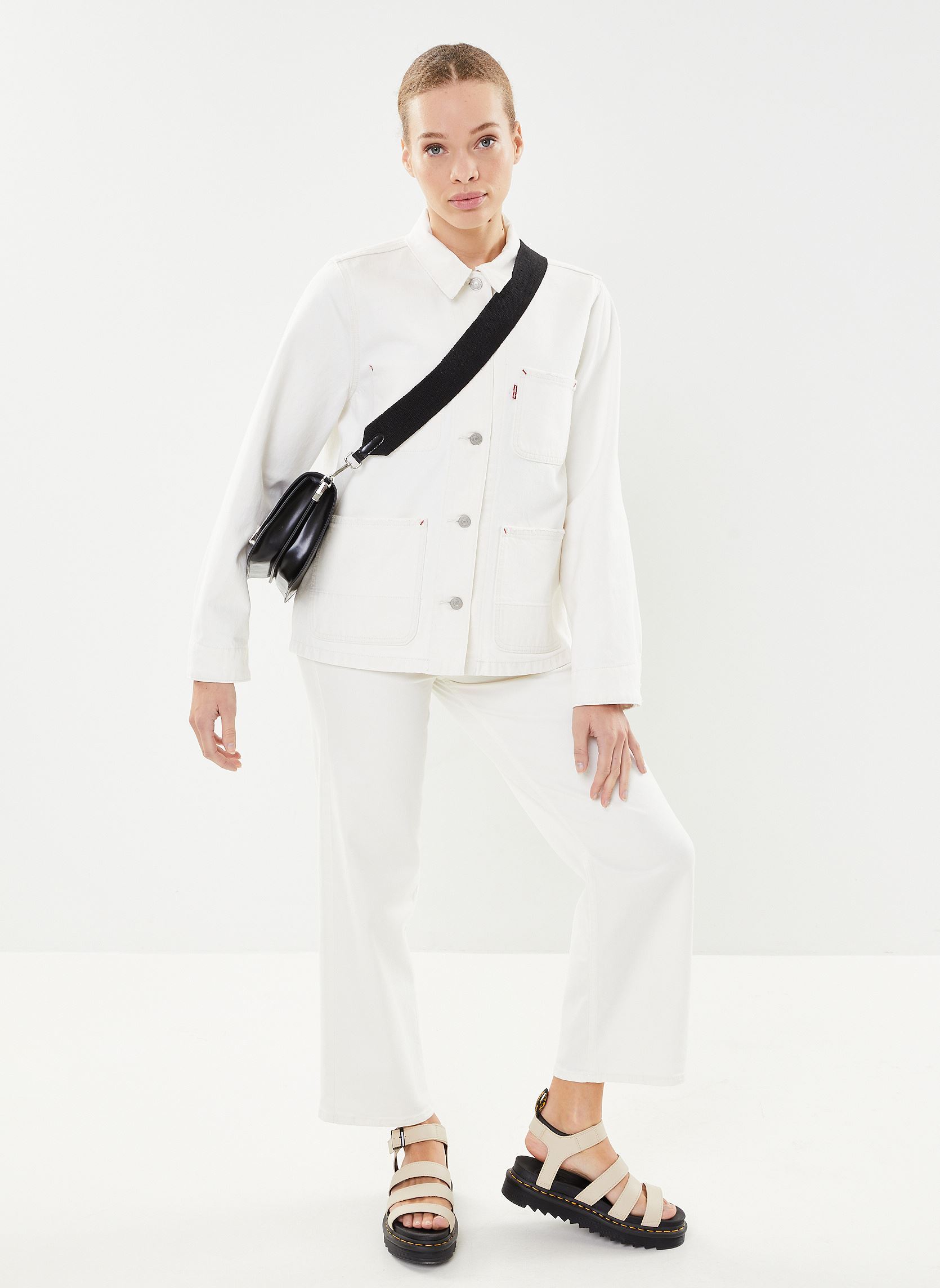 Vestes Iconic Chore Coat femme blanc Levi's Vestes Iconic Chore Coat femme blanc IT'S ECRU TIME