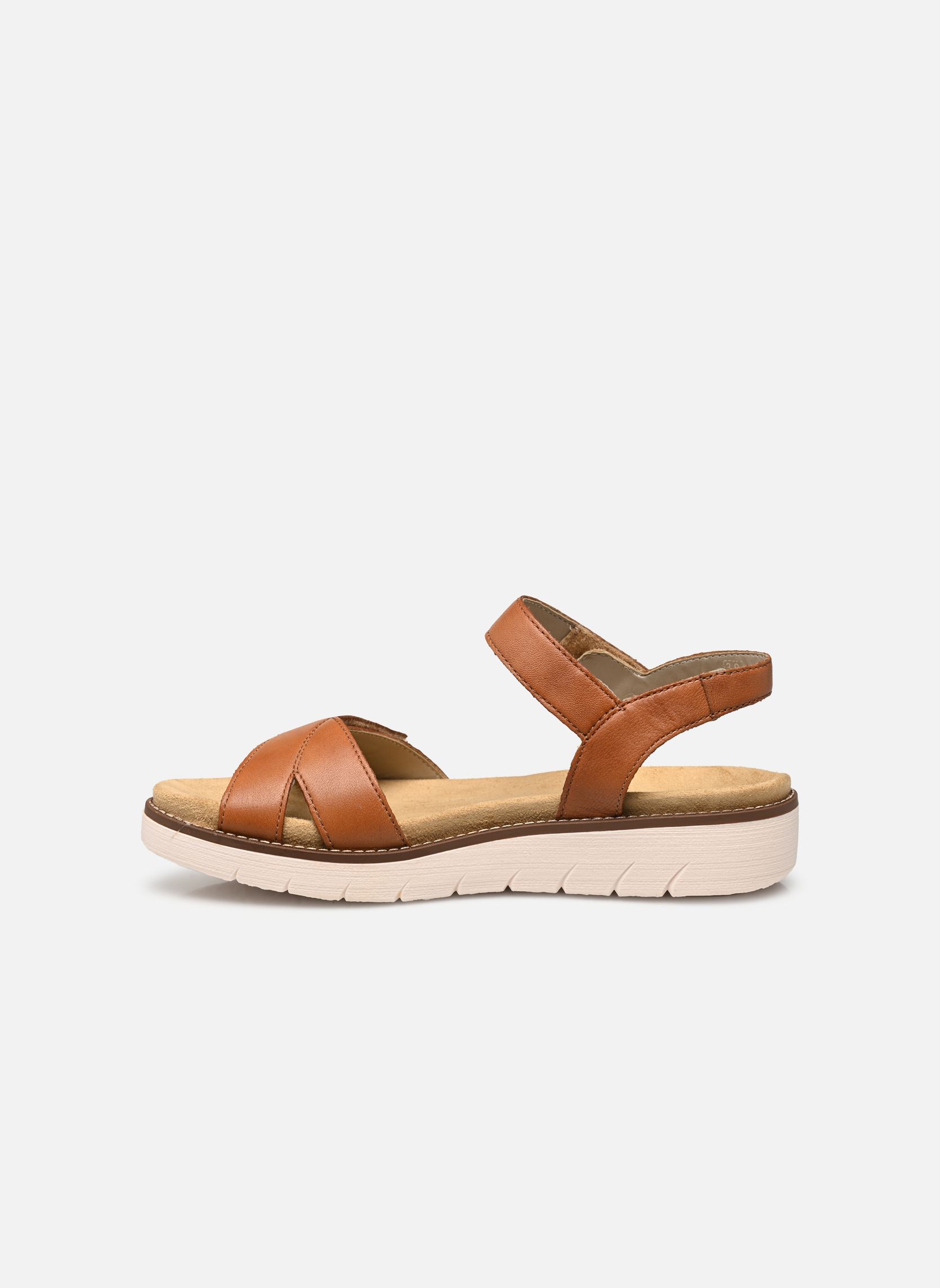 Platte sandalen D2049 dames bruin Remonte Platte sandalen D2049 dames bruin NOCCIA
