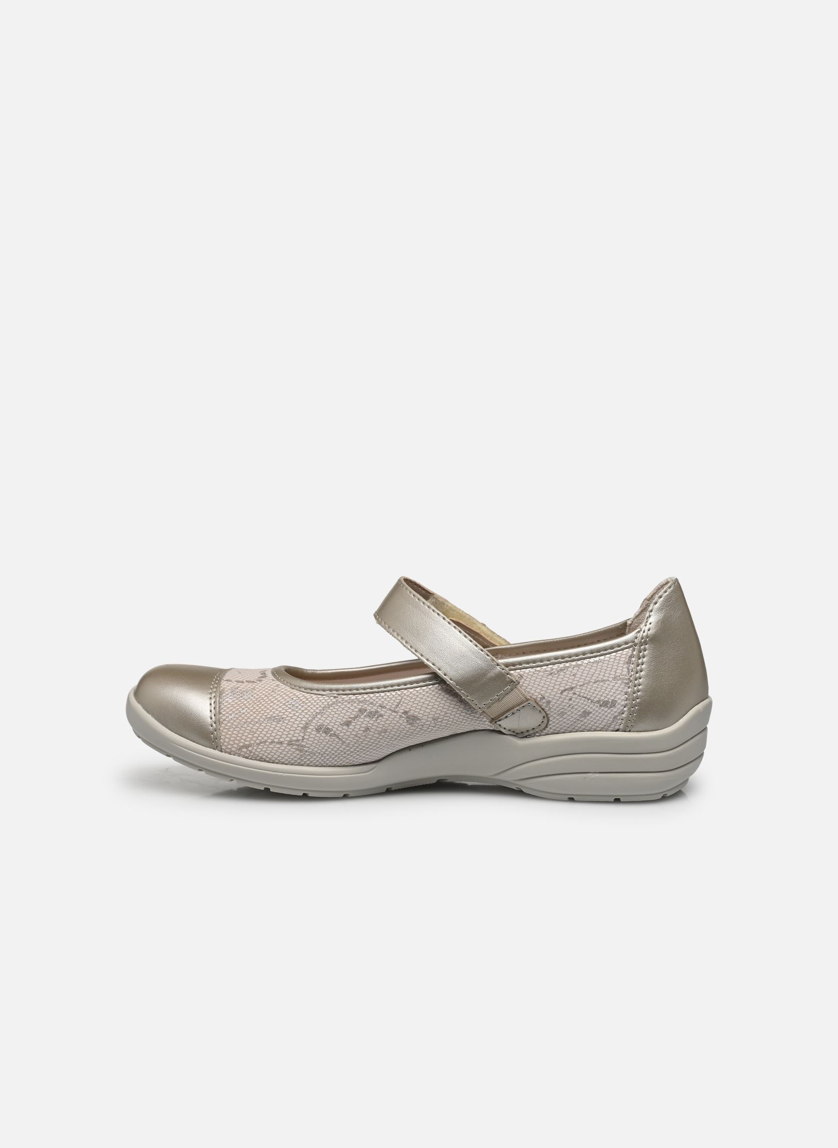 Mary Janes R7627 dames goud en brons Remonte Mary Janes R7627 dames goud en brons CHAMPAGNER/BEIGE-WEISS/PEARLCR
