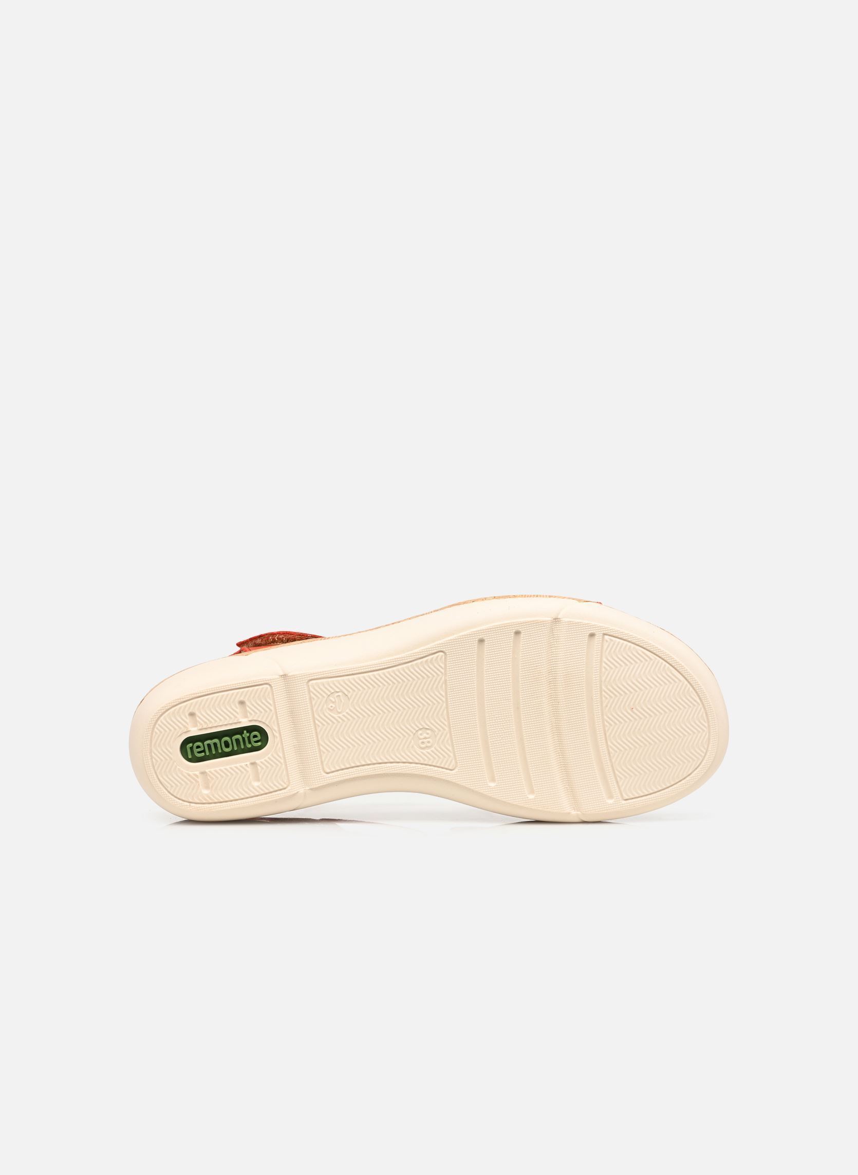 Keil- und Plateausandalen R6860 damen rot Remonte Keil- und Plateausandalen R6860 damen rot SCARLET/APPLE-ORANGE