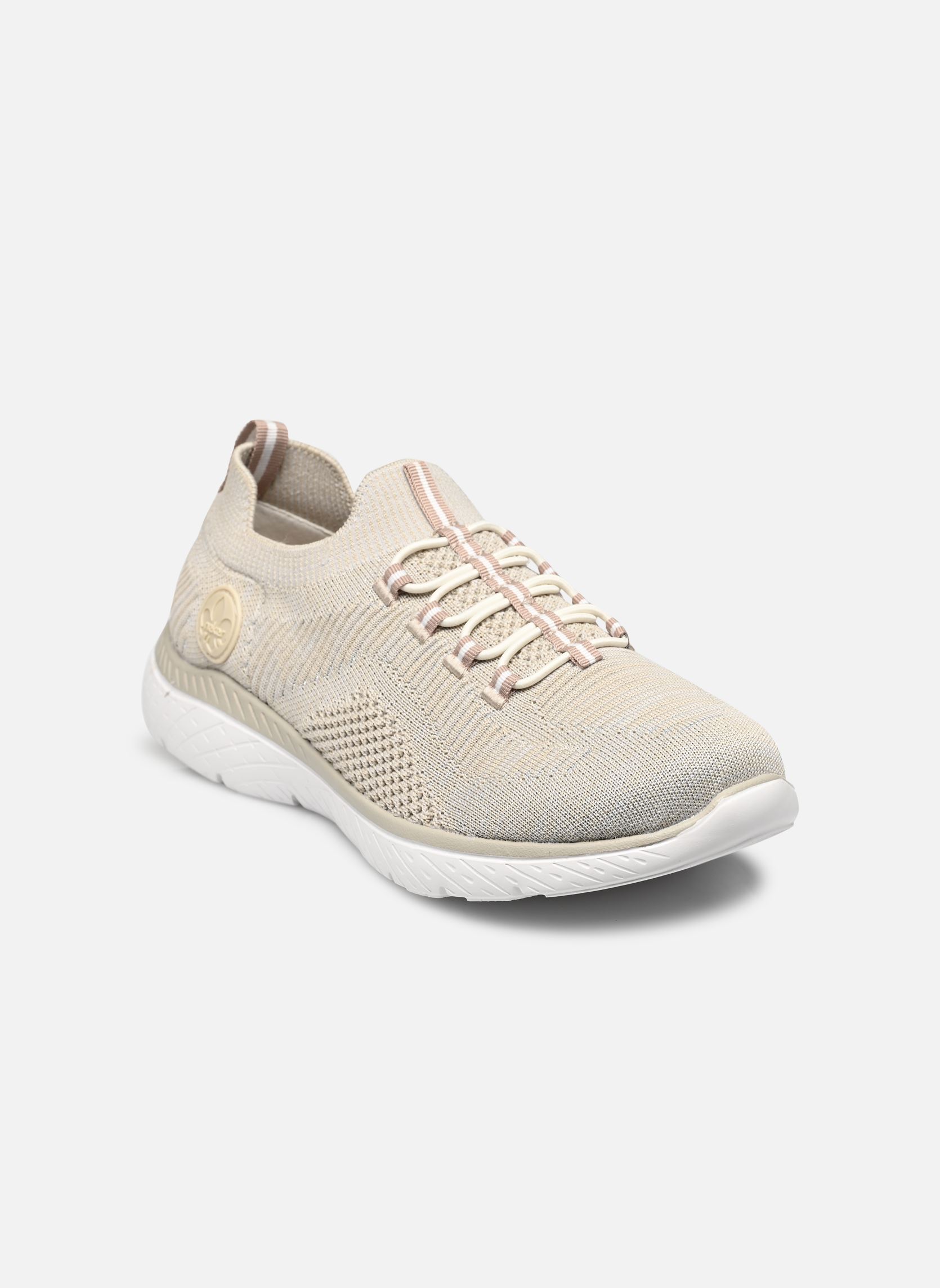 Baskets basses M5074 femme gris Rieker Baskets basses M5074 femme gris Stone