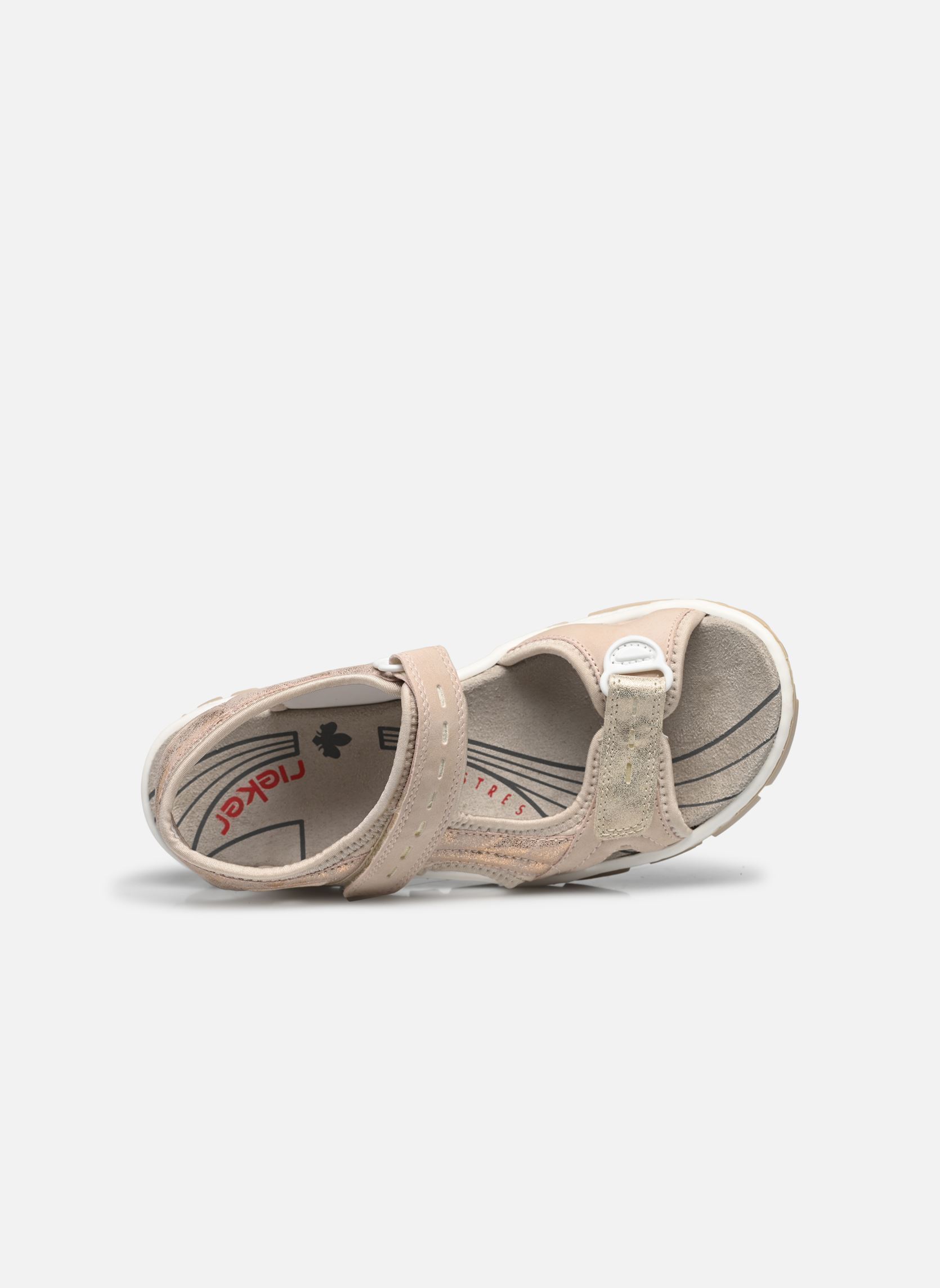 Sandalias planas 68866 mujer rosa Rieker Sandalias planas 68866 mujer rosa ROSE
