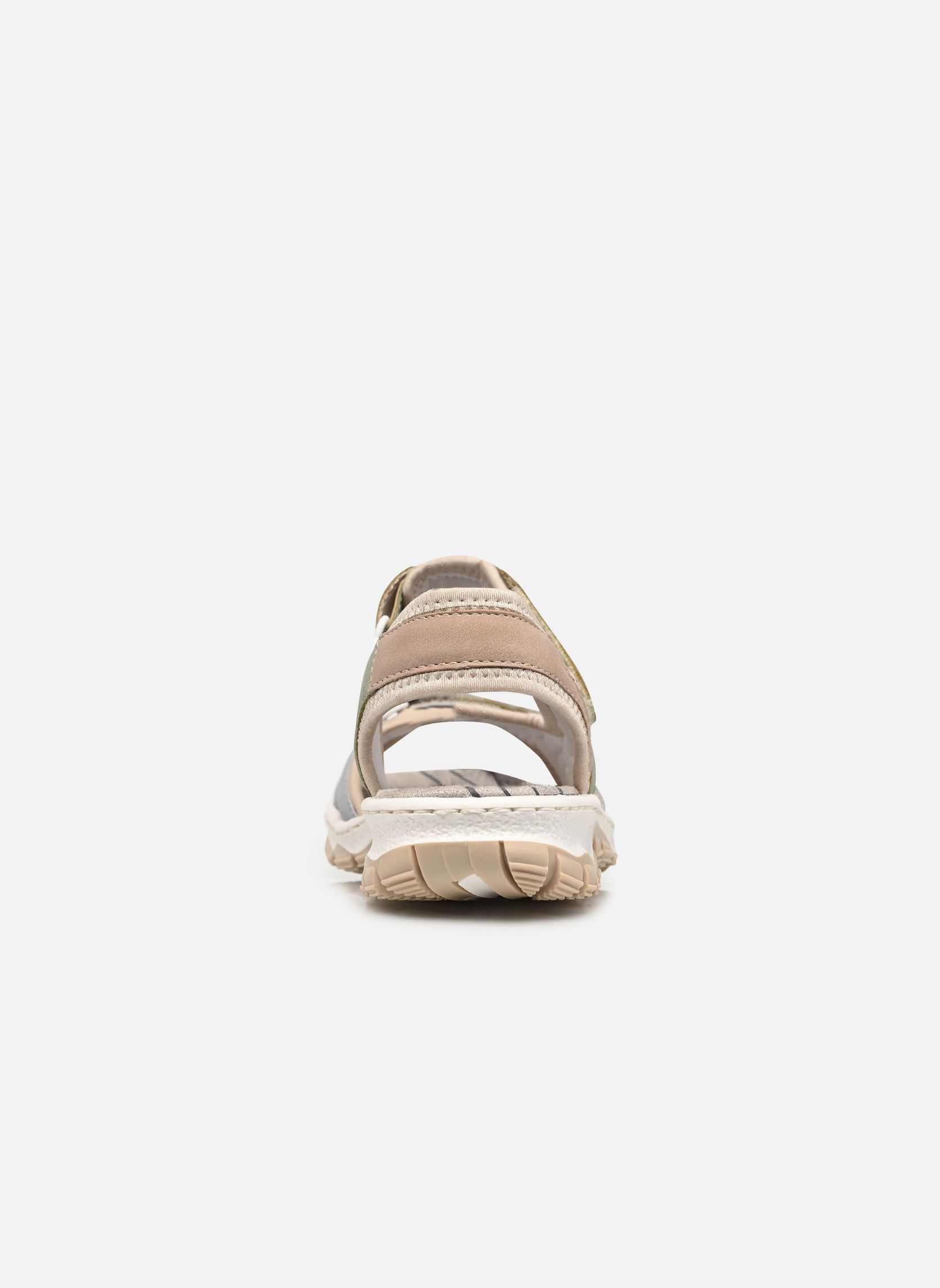 Sandales plates 68866 femme multicolore Rieker Sandales plates 68866 femme multicolore BLEU/CREMA/PEPPERMINT/NUDE/PER