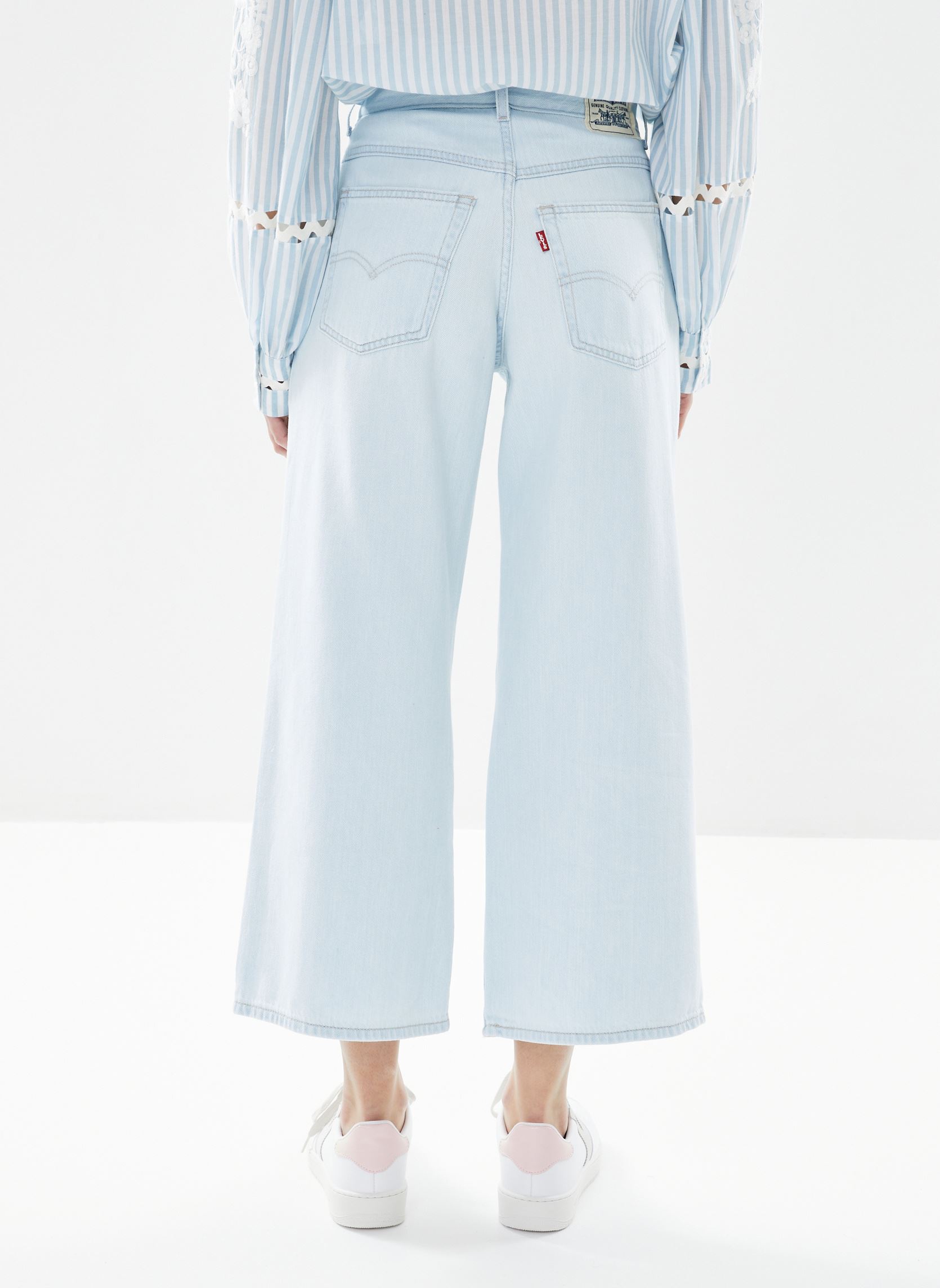 Wijde jeans / Flared Jeans Featherweight Baggy dames blauw Levi's Wijde jeans / Flared Jeans Featherweight Baggy dames blauw Poole Party