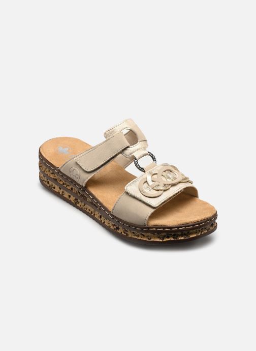Rieker Mules et sabots 62936 femme beige