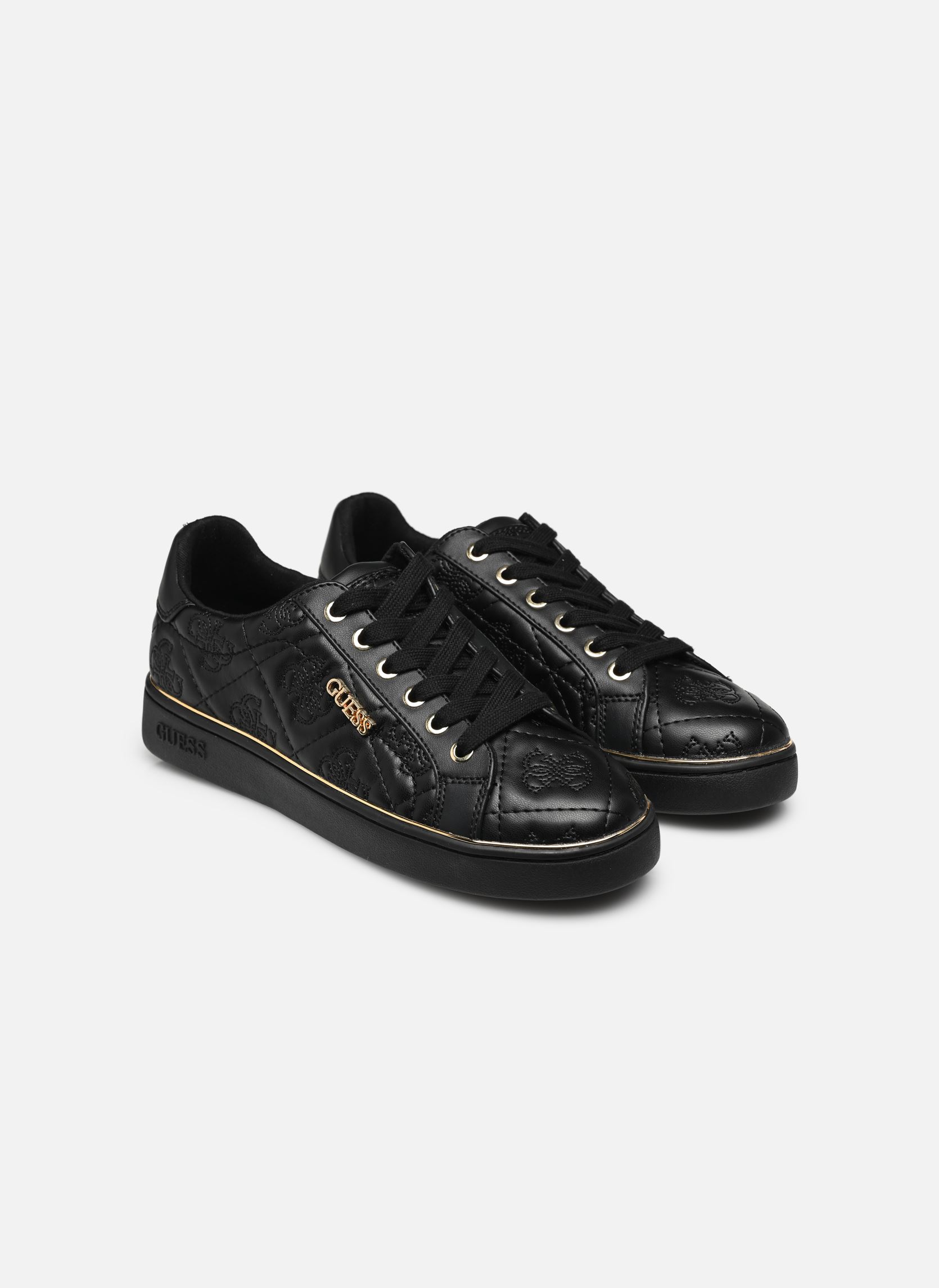 Baskets basses BECKIE10 femme noir Guess Baskets basses BECKIE10 femme noir Black