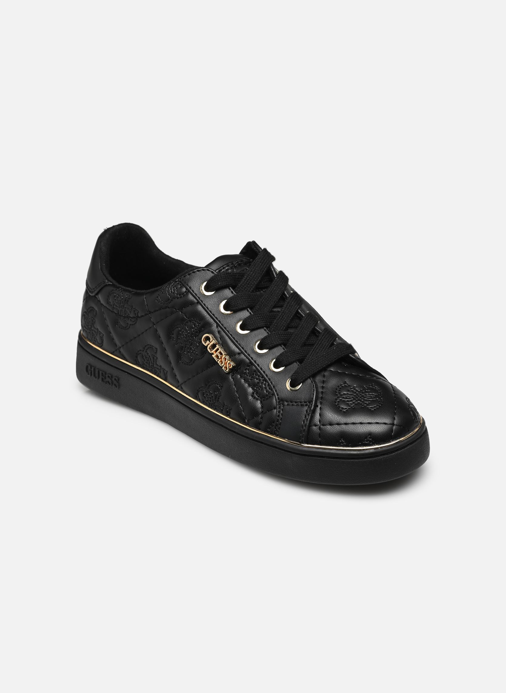 Baskets basses BECKIE10 femme noir Guess Baskets basses BECKIE10 femme noir Black