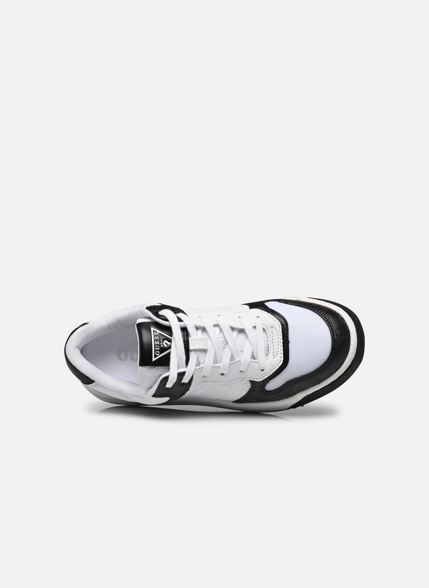 Lage sneakers CLARKZ dames wit Guess Lage sneakers CLARKZ dames wit White black