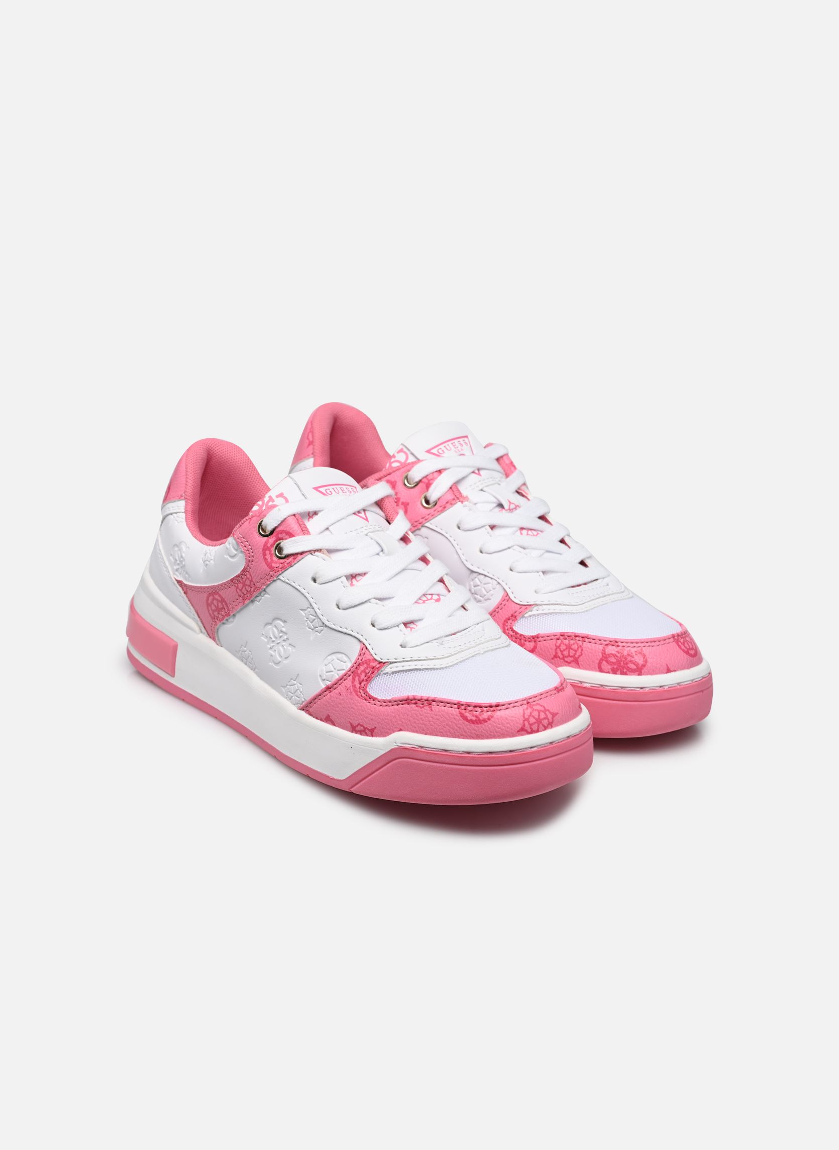 Baskets basses CLARKZ femme rose Guess Baskets basses CLARKZ femme rose White pink