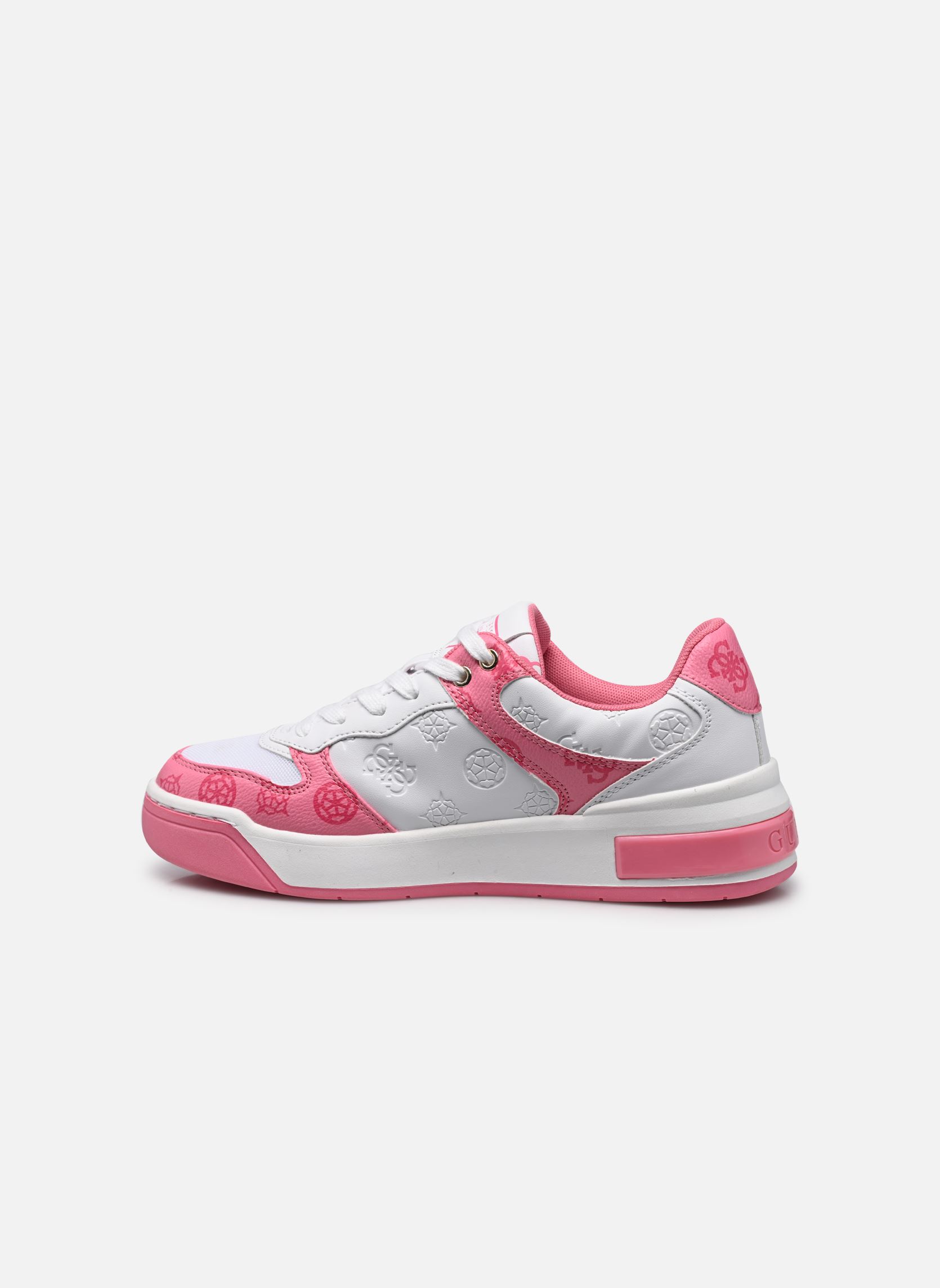 Baskets basses CLARKZ femme rose Guess Baskets basses CLARKZ femme rose White pink
