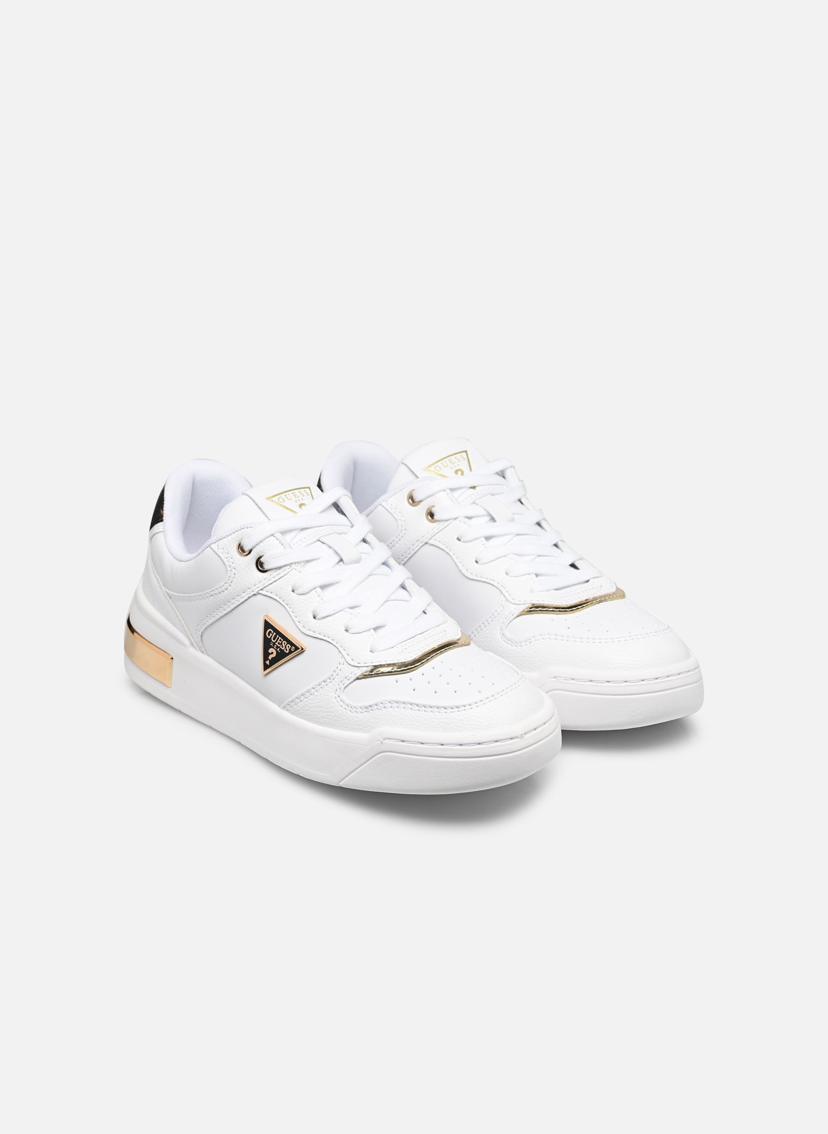 Lage sneakers CLARKZ2 dames wit Guess Lage sneakers CLARKZ2 dames wit White