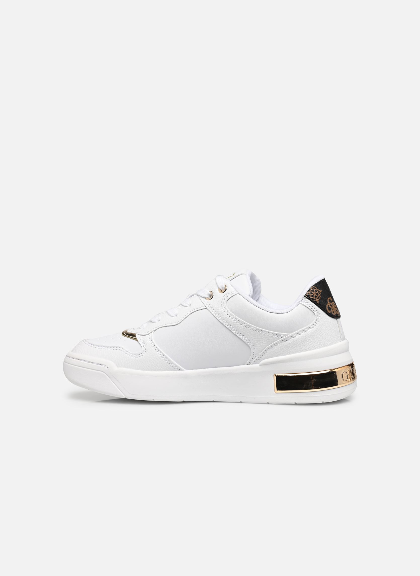 Lage sneakers CLARKZ2 dames wit Guess Lage sneakers CLARKZ2 dames wit White